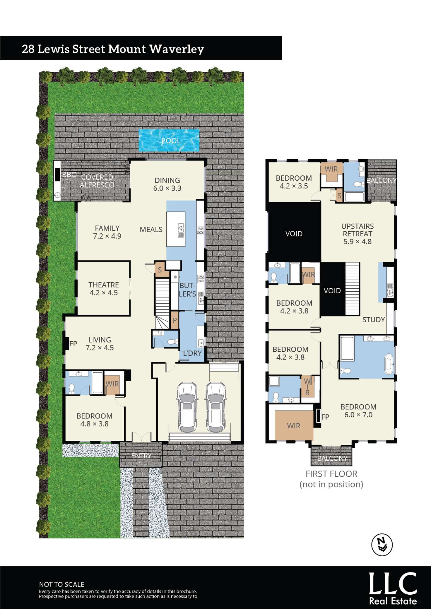 Floorplan of Homely house listing, 28 Lewis Street, Mount Waverley VIC 3149