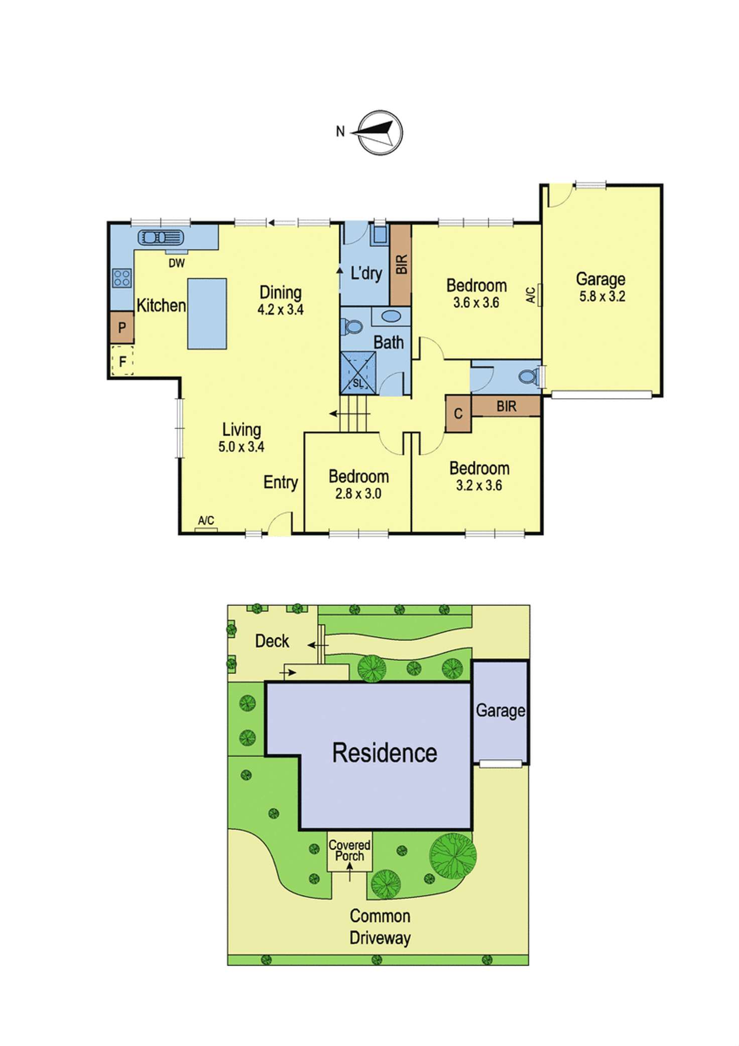Floorplan of Homely unit listing, 2/5 Walsh Street, Eltham VIC 3095