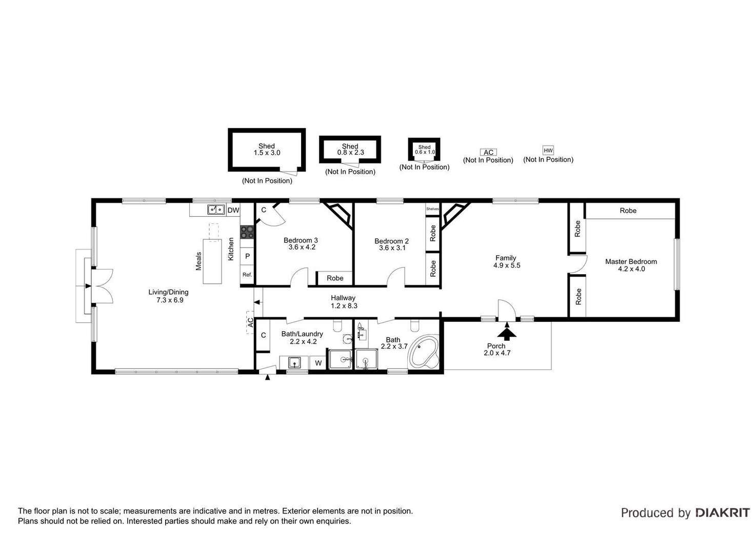 Floorplan of Homely house listing, 11 Wave Street, Elwood VIC 3184