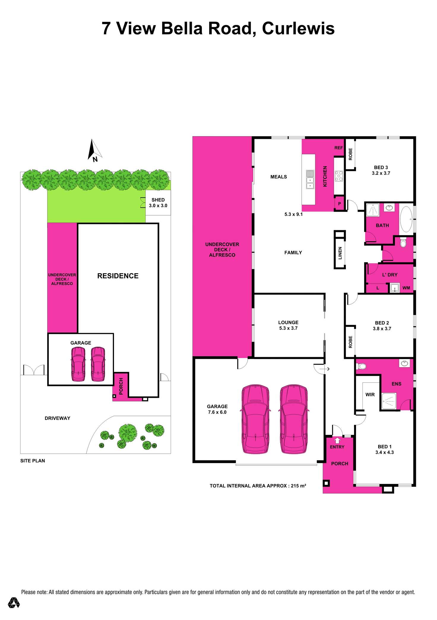Floorplan of Homely house listing, 7 View Bella Rd, Curlewis VIC 3222