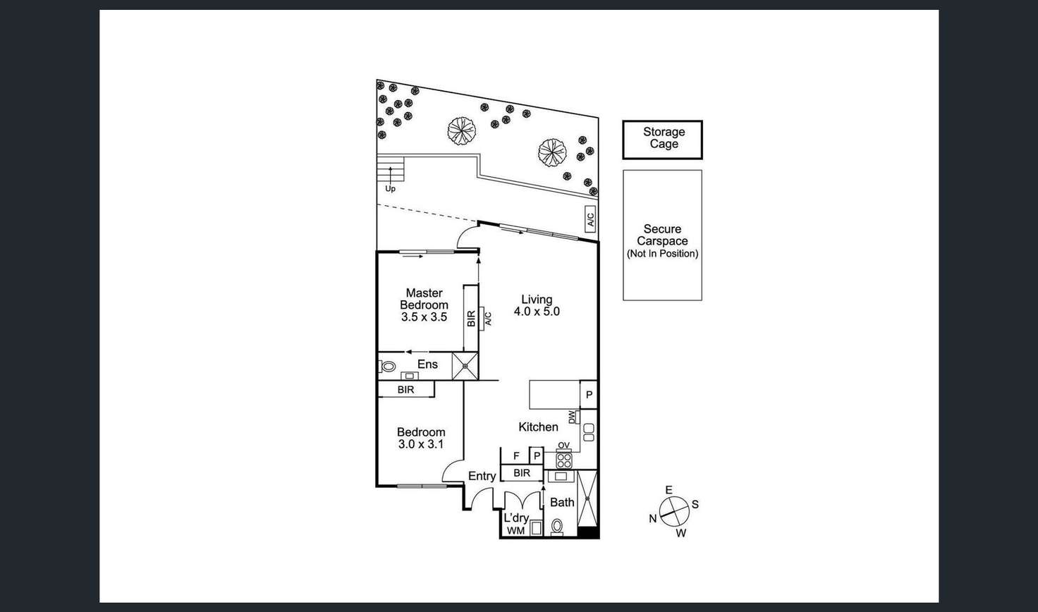 Floorplan of Homely apartment listing, 16/45 York Street, Richmond VIC 3121