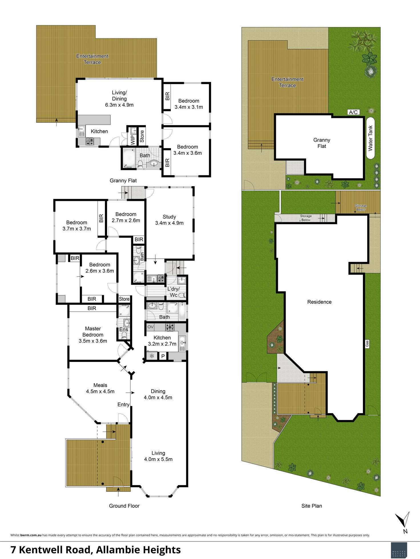 Floorplan of Homely house listing, 7 Kentwell Road, Allambie Heights NSW 2100