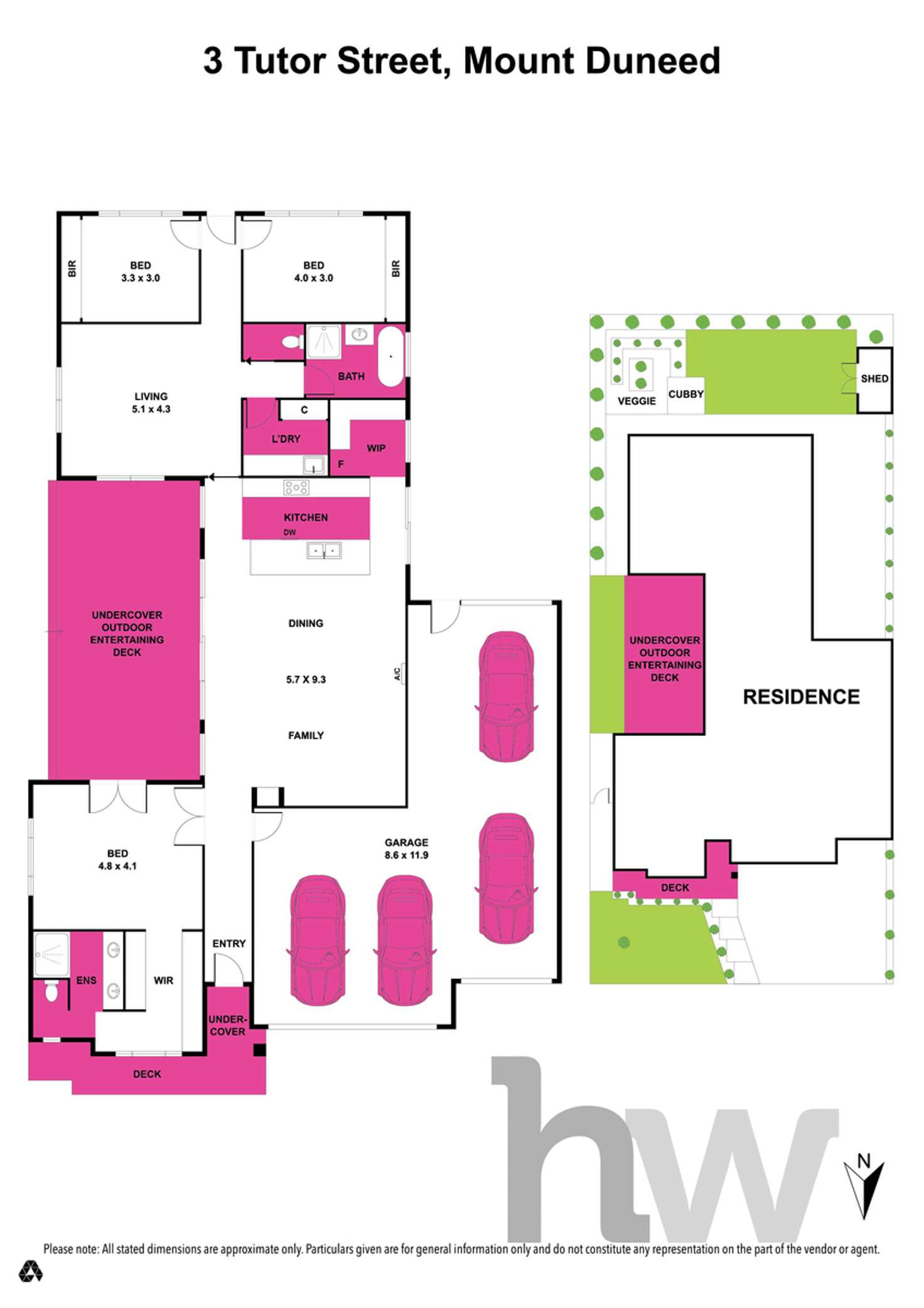 Floorplan of Homely residentialLand listing, 3 Tutor Street, Mount Duneed VIC 3217