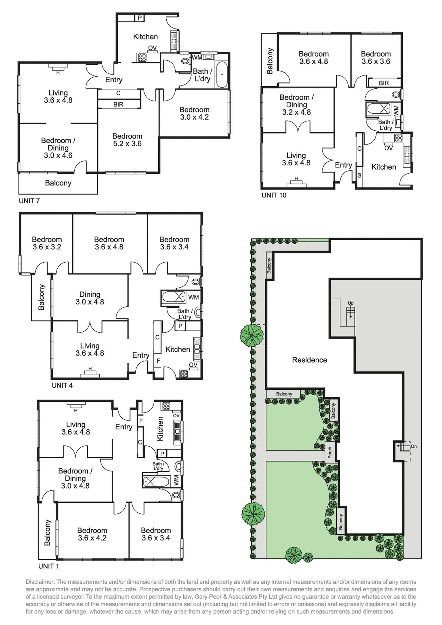 Floorplan of Homely blockOfUnits listing, 1-12/62 Hotham Street, St Kilda East VIC 3183