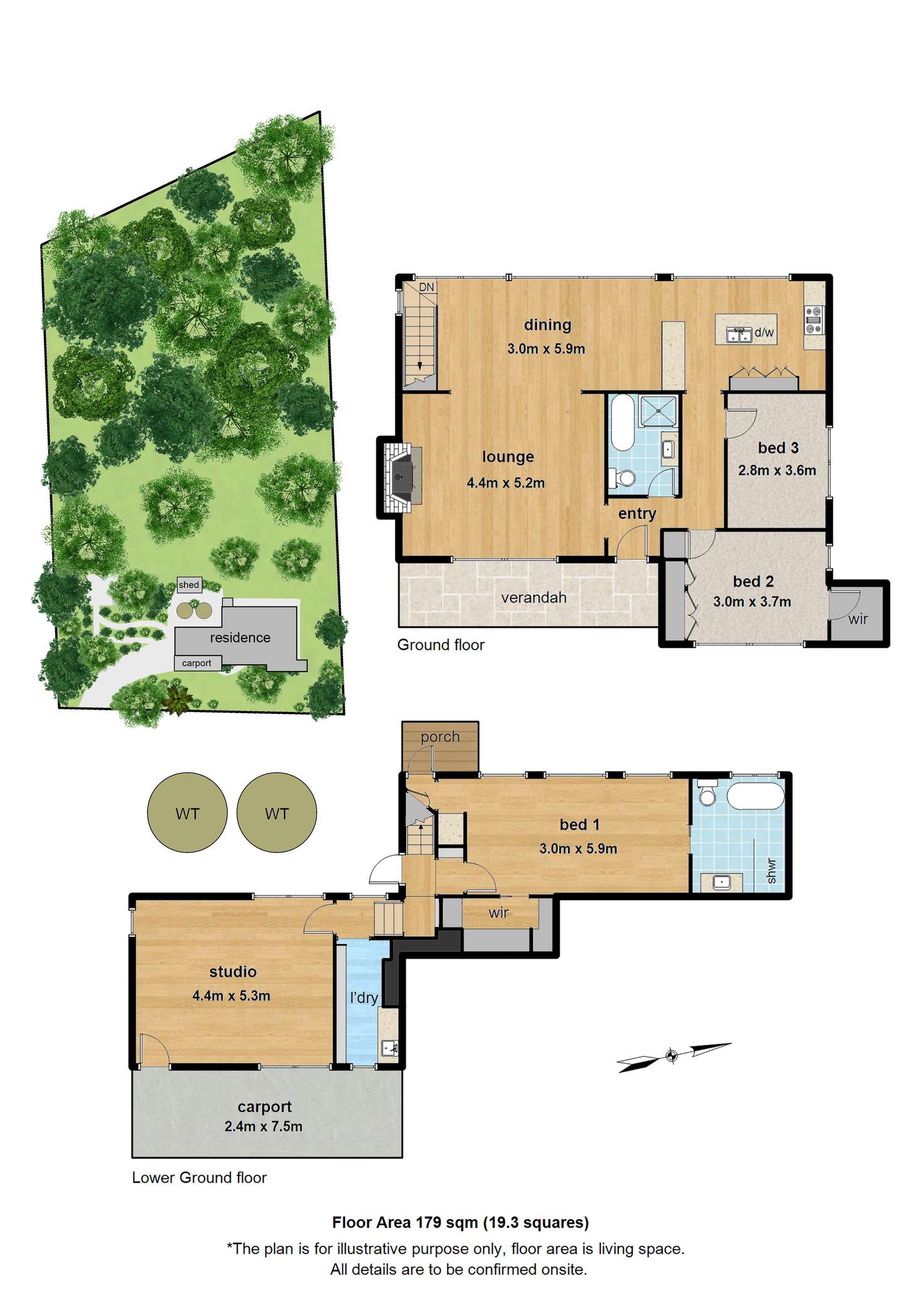 Floorplan of Homely house listing, 172 Ridge Road, Mount Dandenong VIC 3767