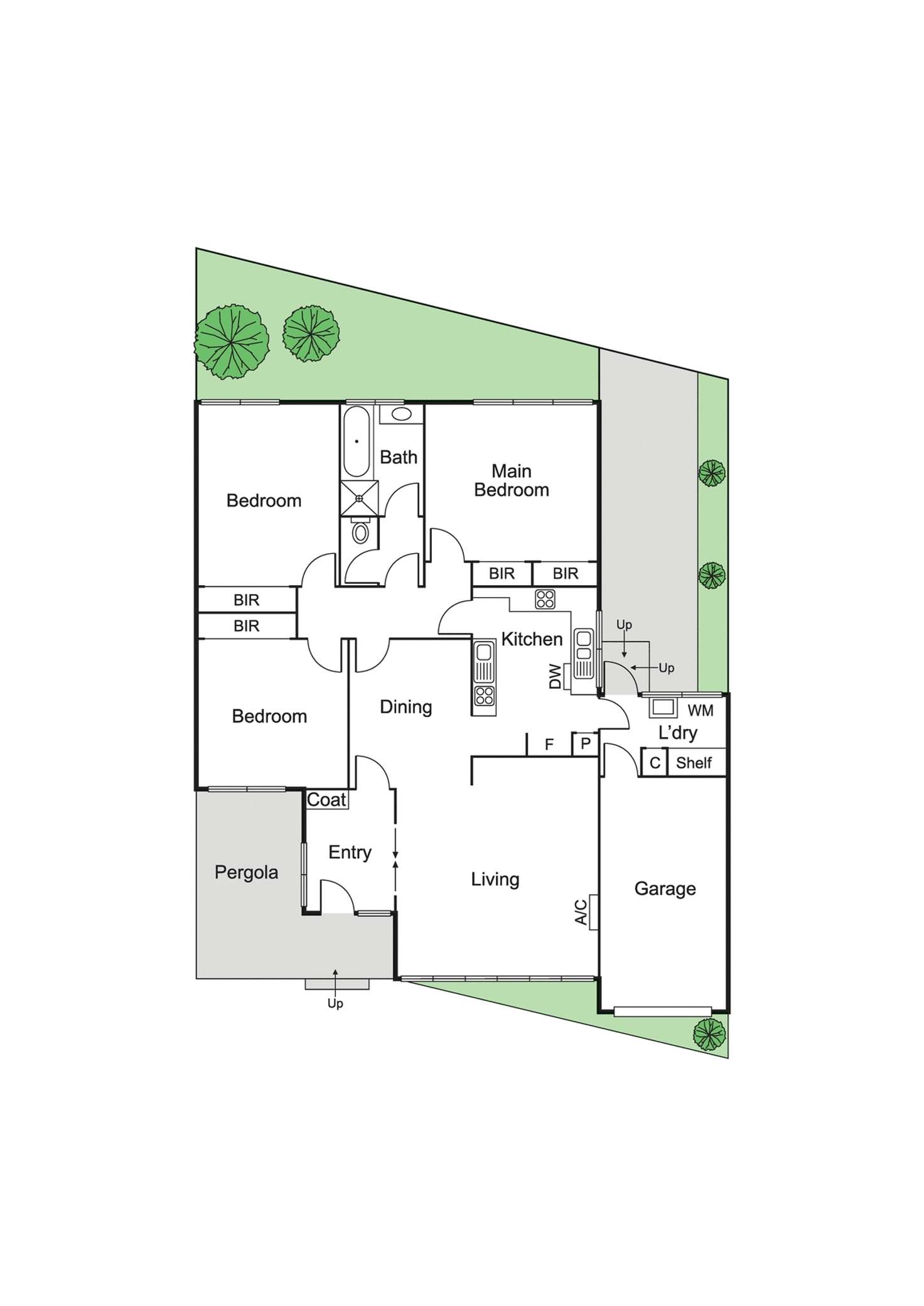 Floorplan of Homely apartment listing, 4/93 Hotham Street, St Kilda East VIC 3183