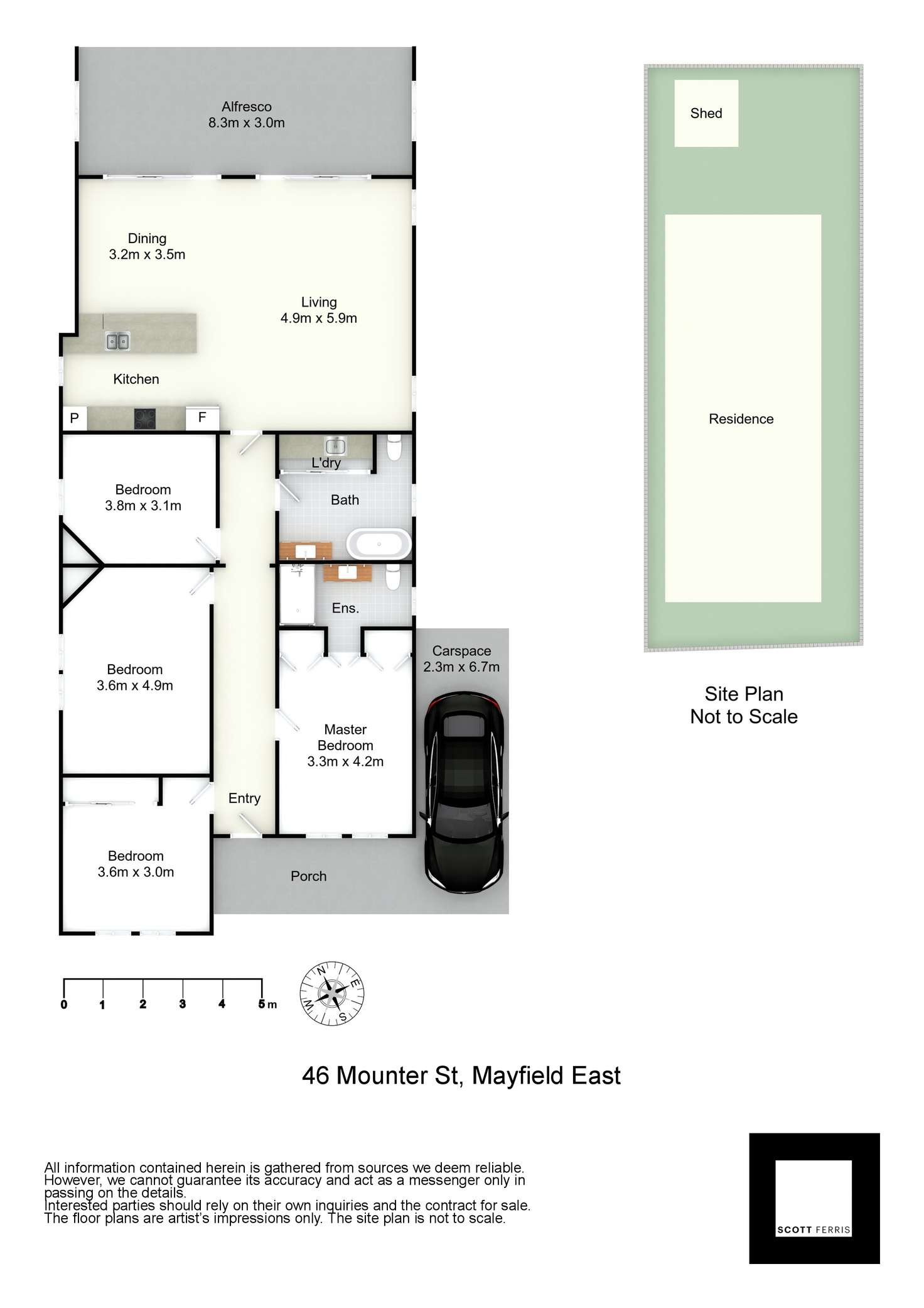 Floorplan of Homely house listing, 46 Mounter Street, Mayfield East NSW 2304