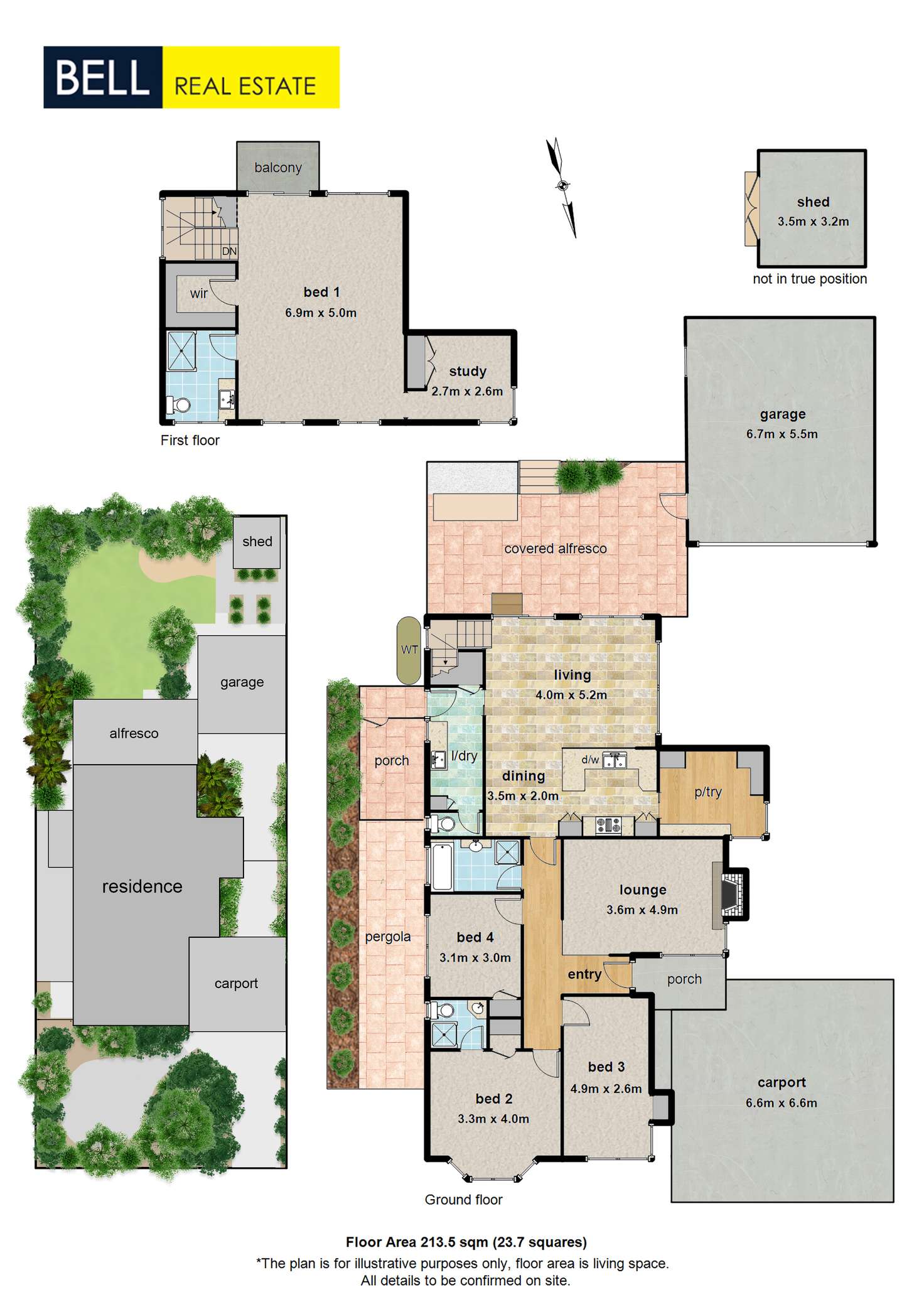 Floorplan of Homely house listing, 10 The Avenue, Montrose VIC 3765
