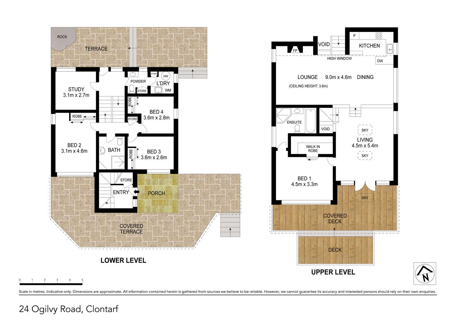 Floorplan of Homely house listing, 24 Ogilvy Road, Clontarf NSW 2093