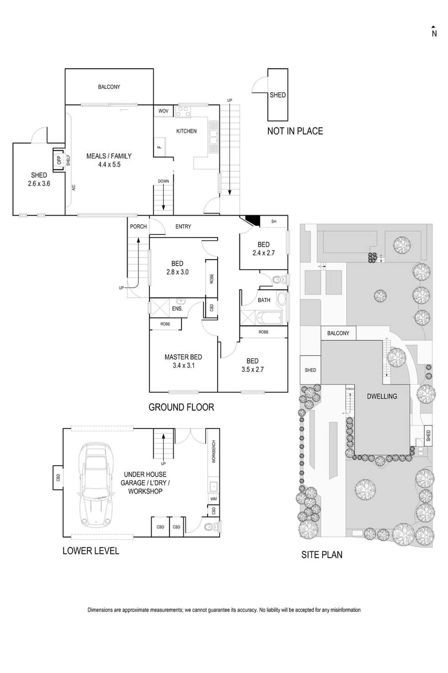 Floorplan of Homely house listing, 47 Summit Drive, Bulleen VIC 3105
