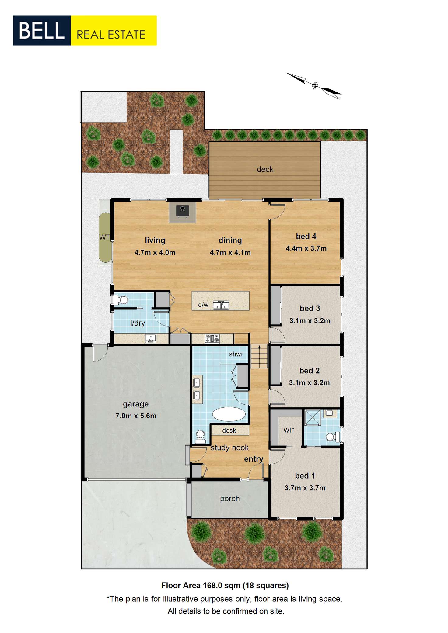 Floorplan of Homely house listing, 3 Delizia Close, Wandin North VIC 3139