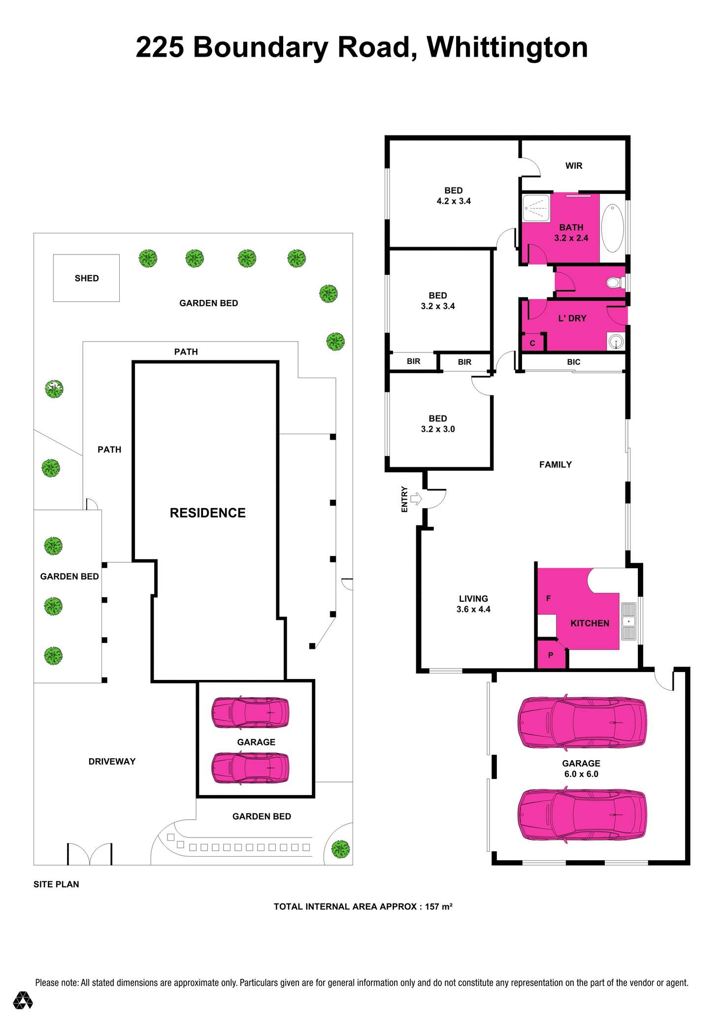 Floorplan of Homely house listing, 225 Boundary Road, Whittington VIC 3219