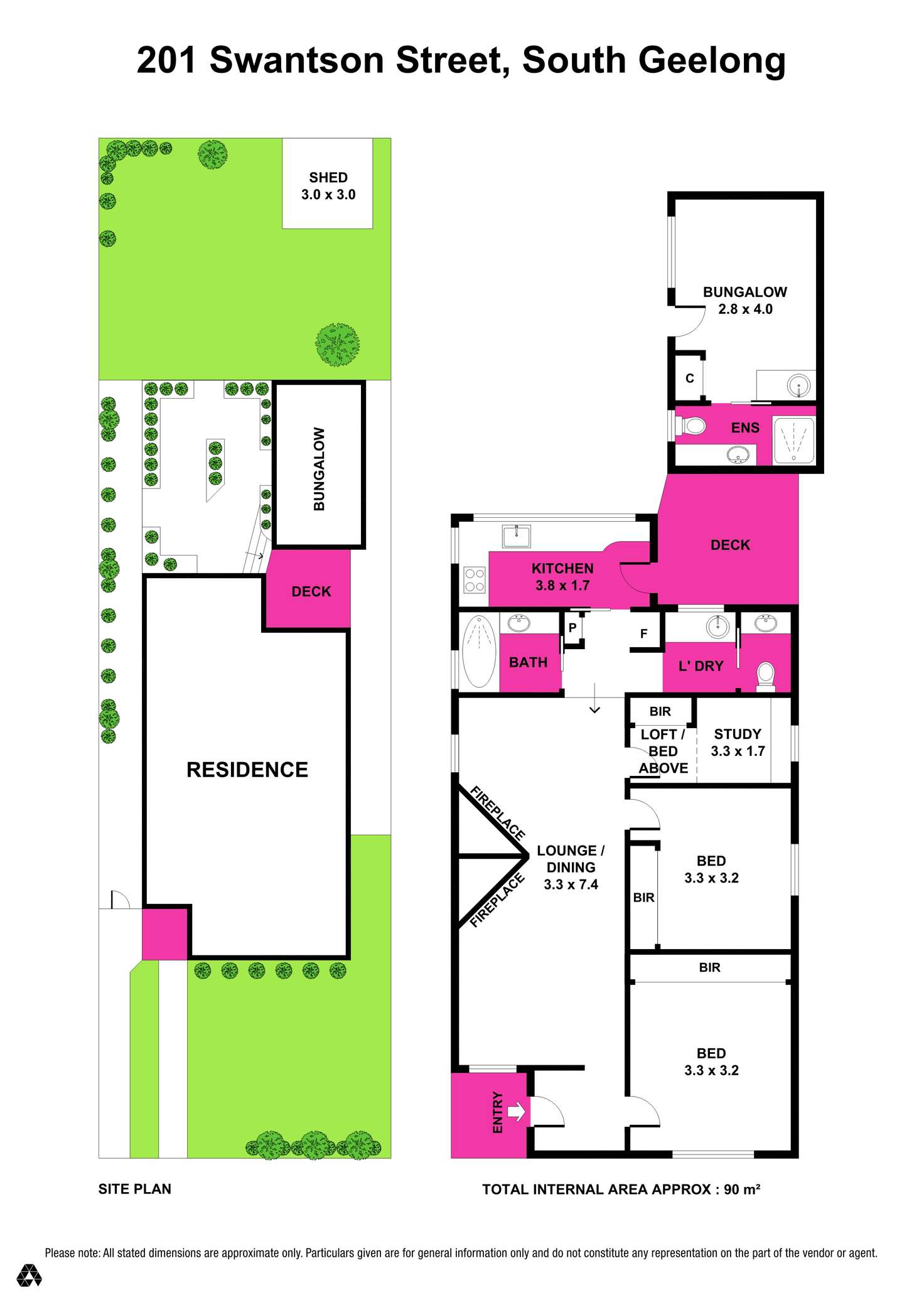 Floorplan of Homely house listing, 201 Swanston Street, South Geelong VIC 3220