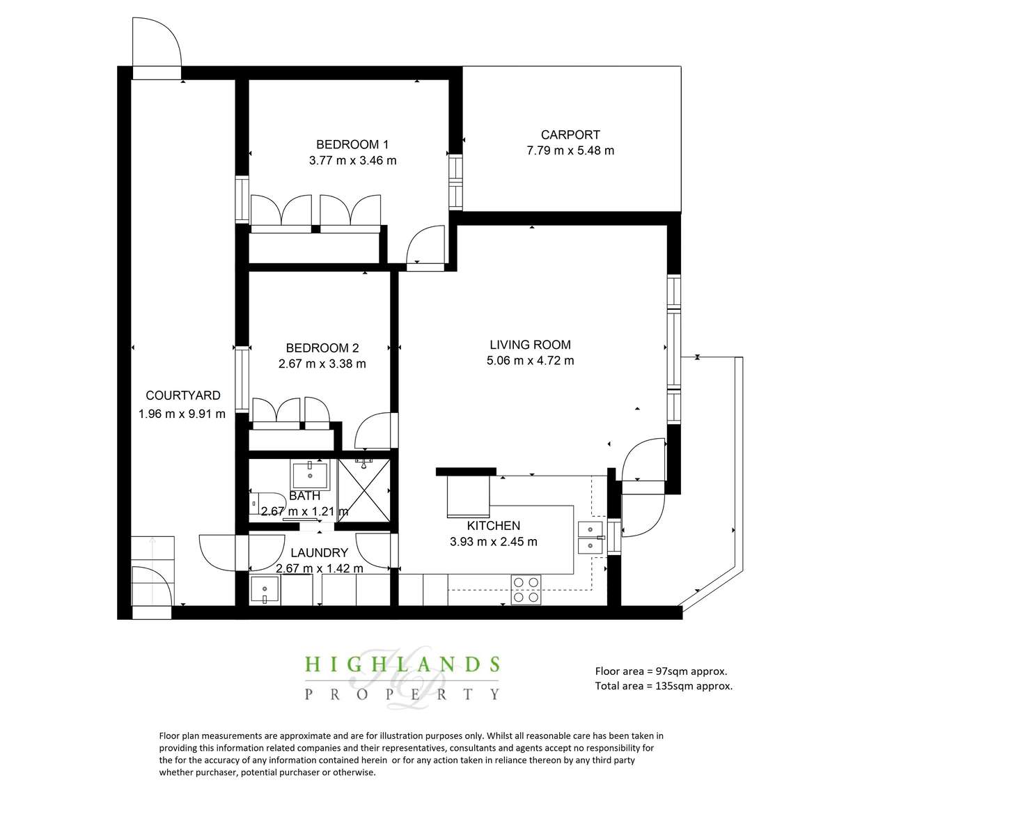 Floorplan of Homely villa listing, 5/10 Arthur Street, Moss Vale NSW 2577