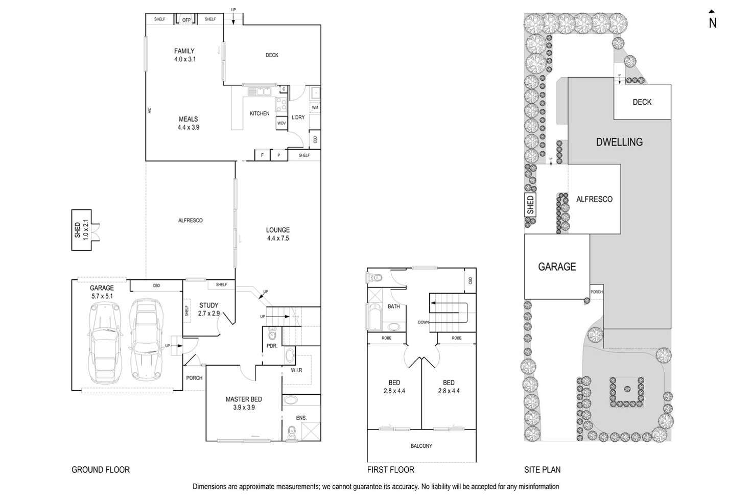 Floorplan of Homely townhouse listing, 1/27 Churchill Street, Doncaster East VIC 3109
