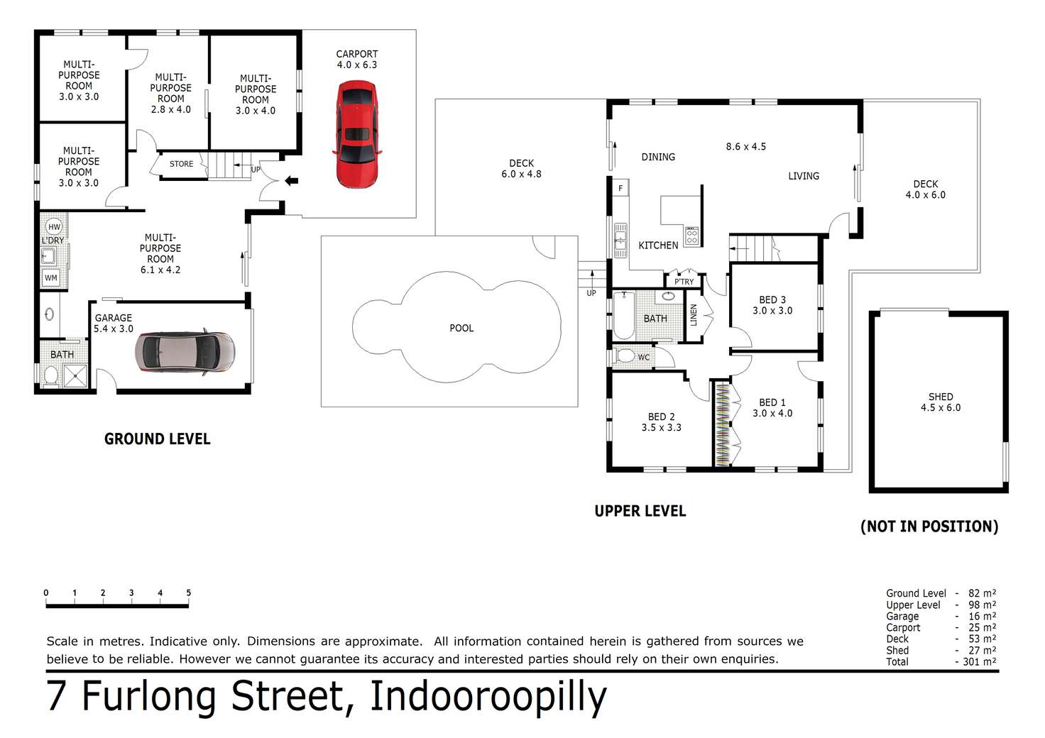 Floorplan of Homely house listing, 7 Furlong Street, Indooroopilly QLD 4068