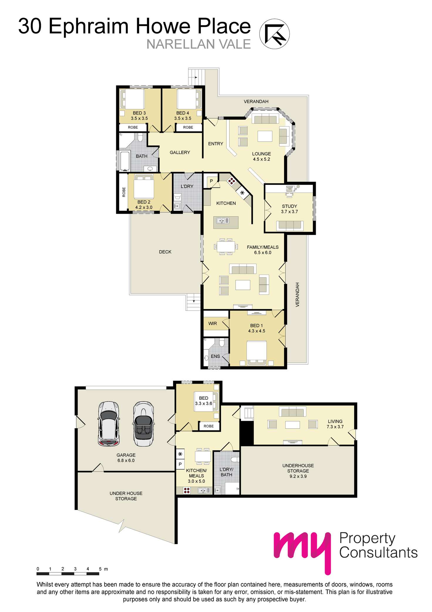 Floorplan of Homely house listing, 30 Ephraim Howe Place, Narellan Vale NSW 2567