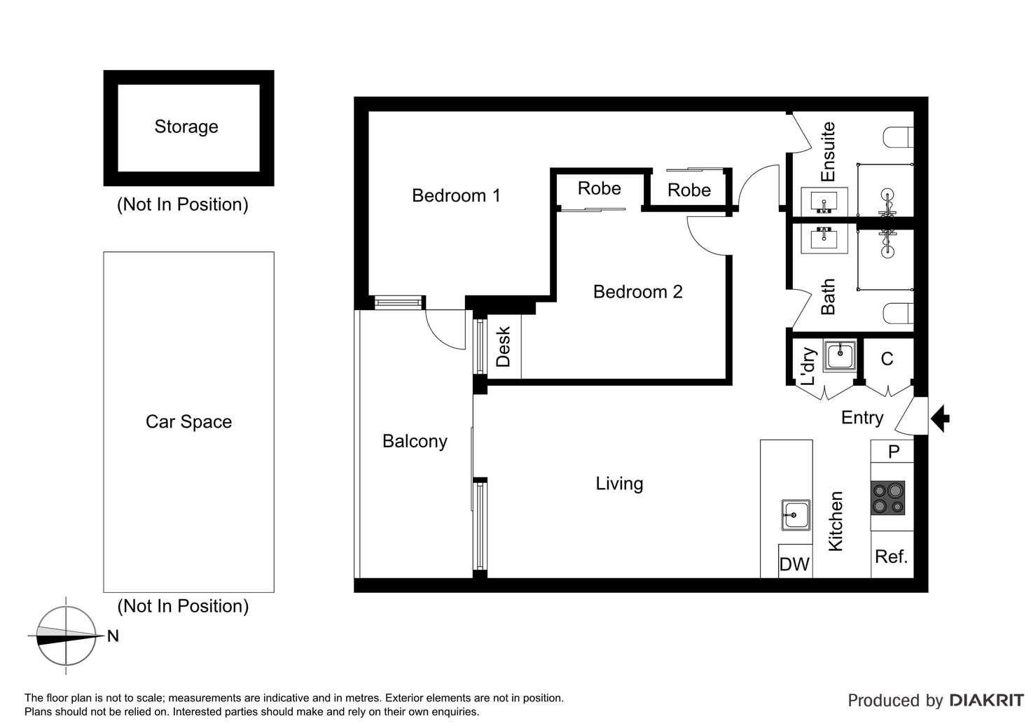 Floorplan of Homely apartment listing, 504/16 Porter Street, Prahran VIC 3181