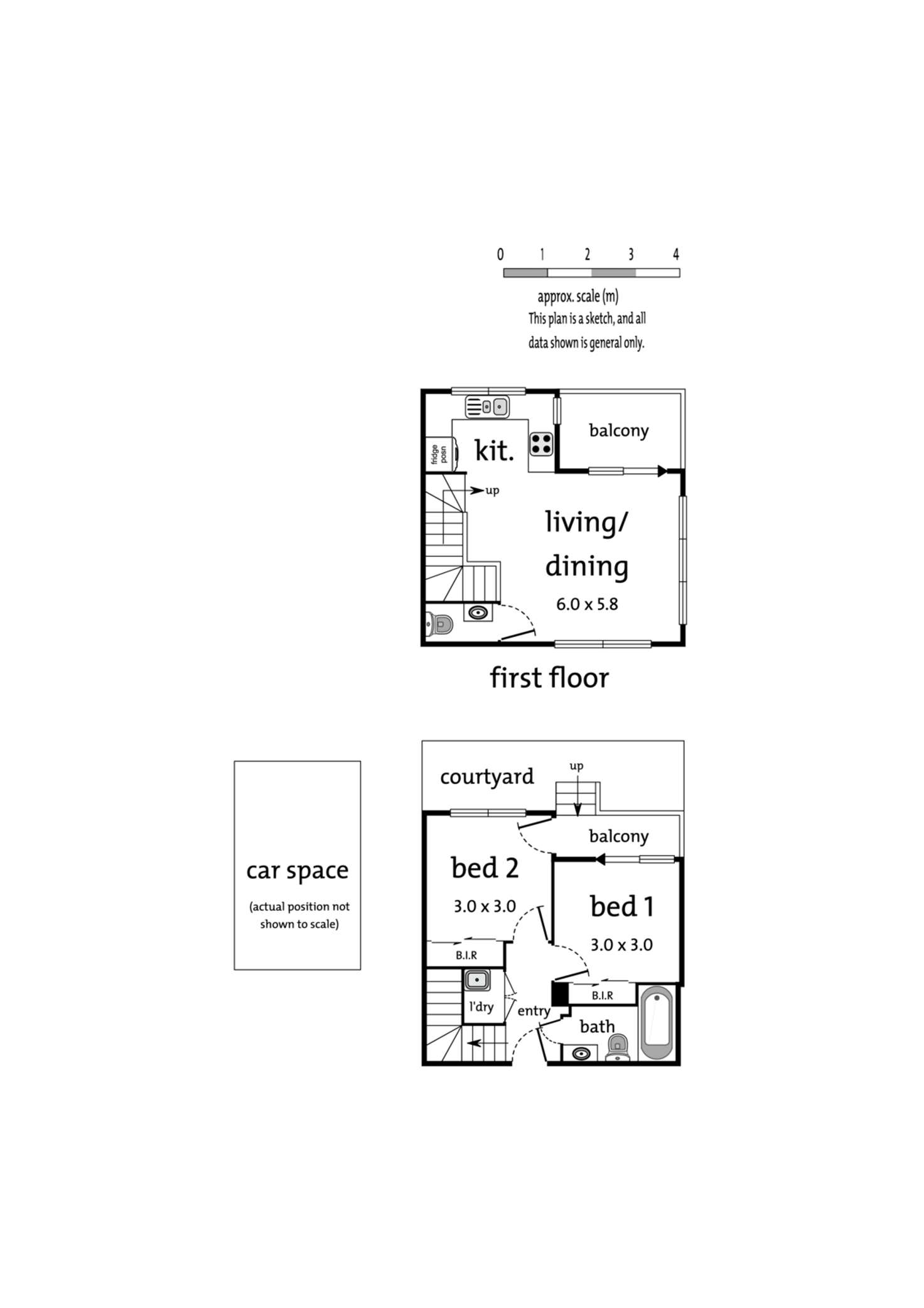 Floorplan of Homely apartment listing, 6/2 Woodvale Road, Boronia VIC 3155