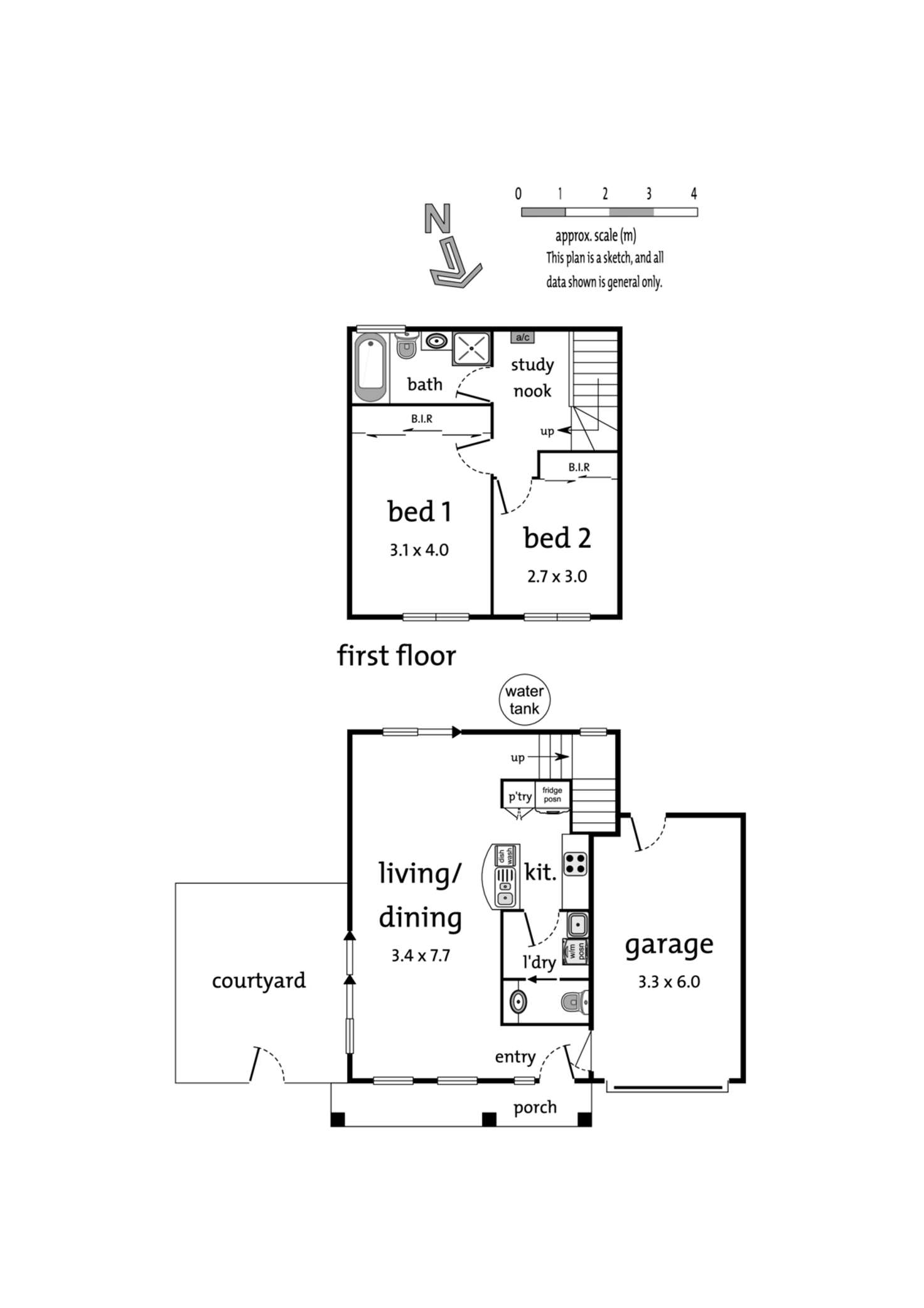 Floorplan of Homely townhouse listing, 30 Byron Street, Box Hill South VIC 3128