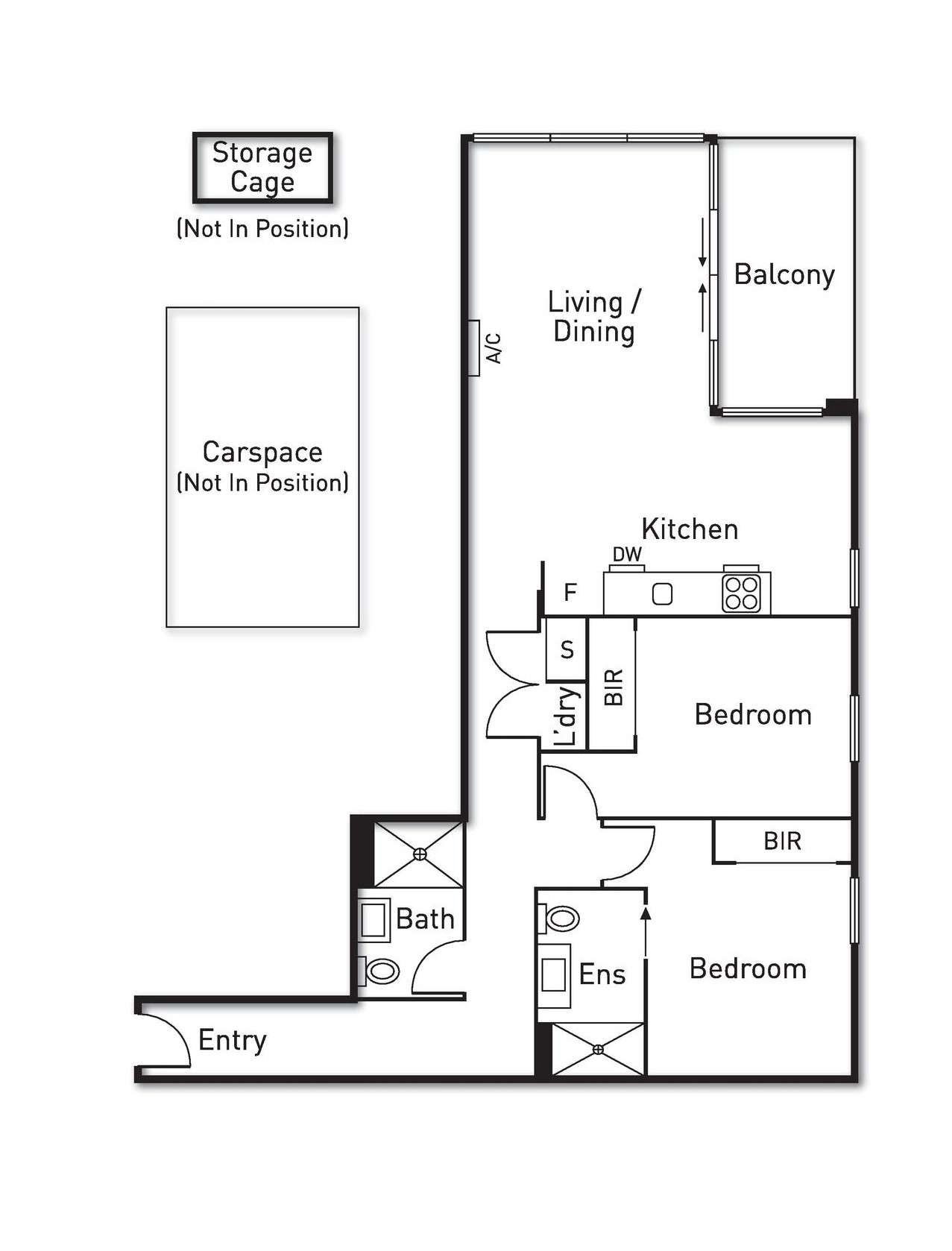 Floorplan of Homely apartment listing, 211/270 High Street, Windsor VIC 3181