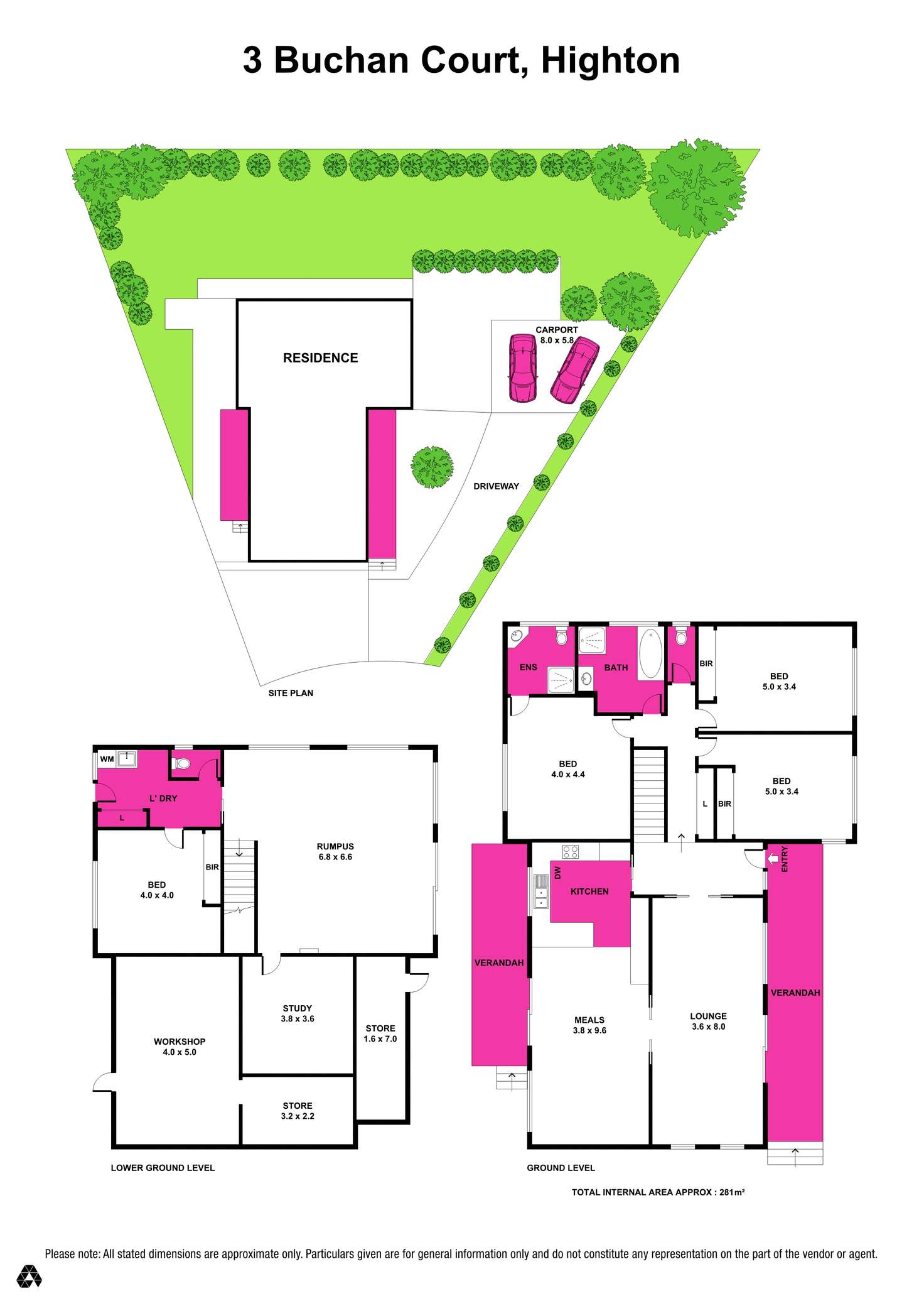 Floorplan of Homely house listing, 3 Buchan Court, Highton VIC 3216