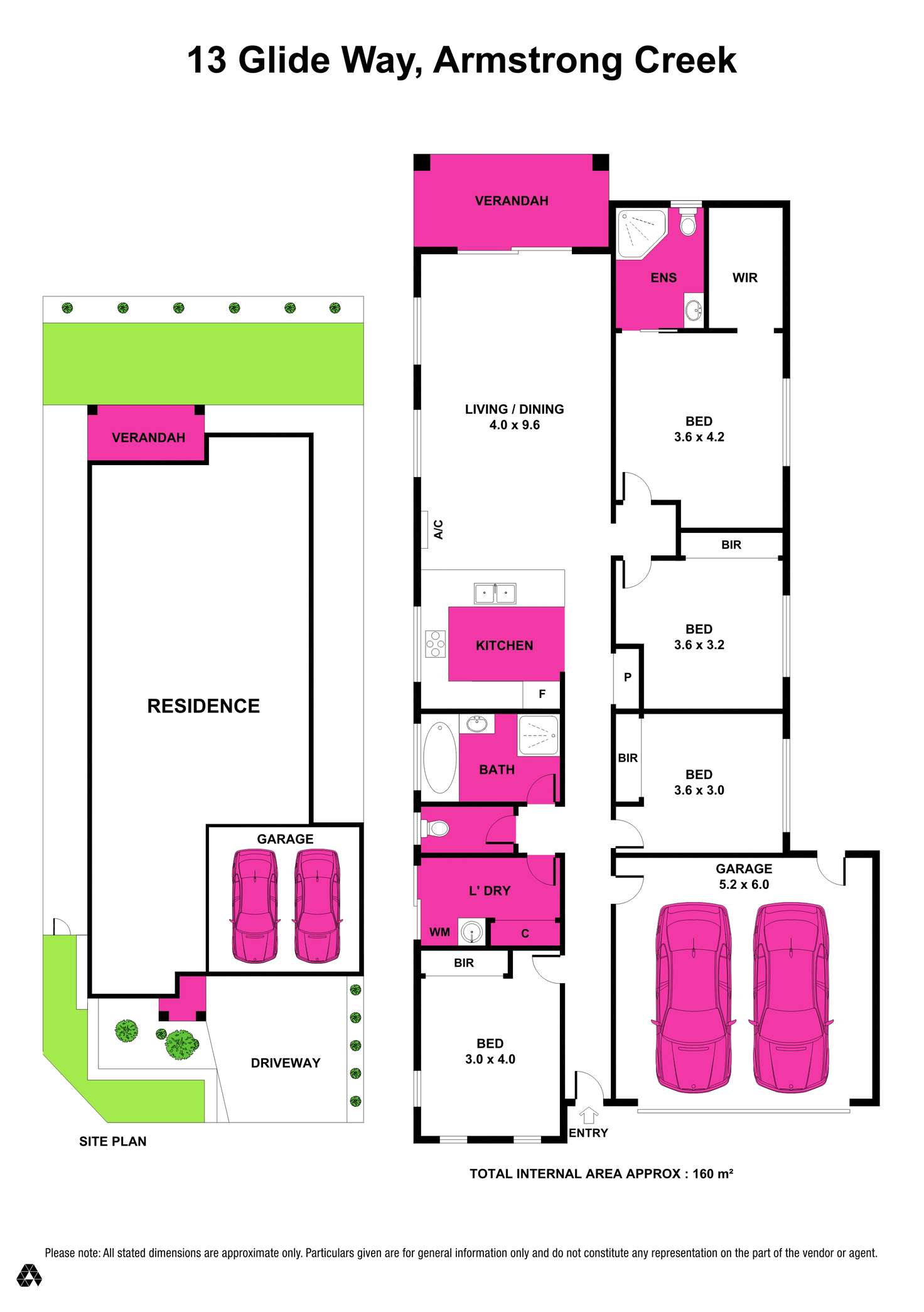 Floorplan of Homely house listing, 13 Glide Way, Armstrong Creek VIC 3217