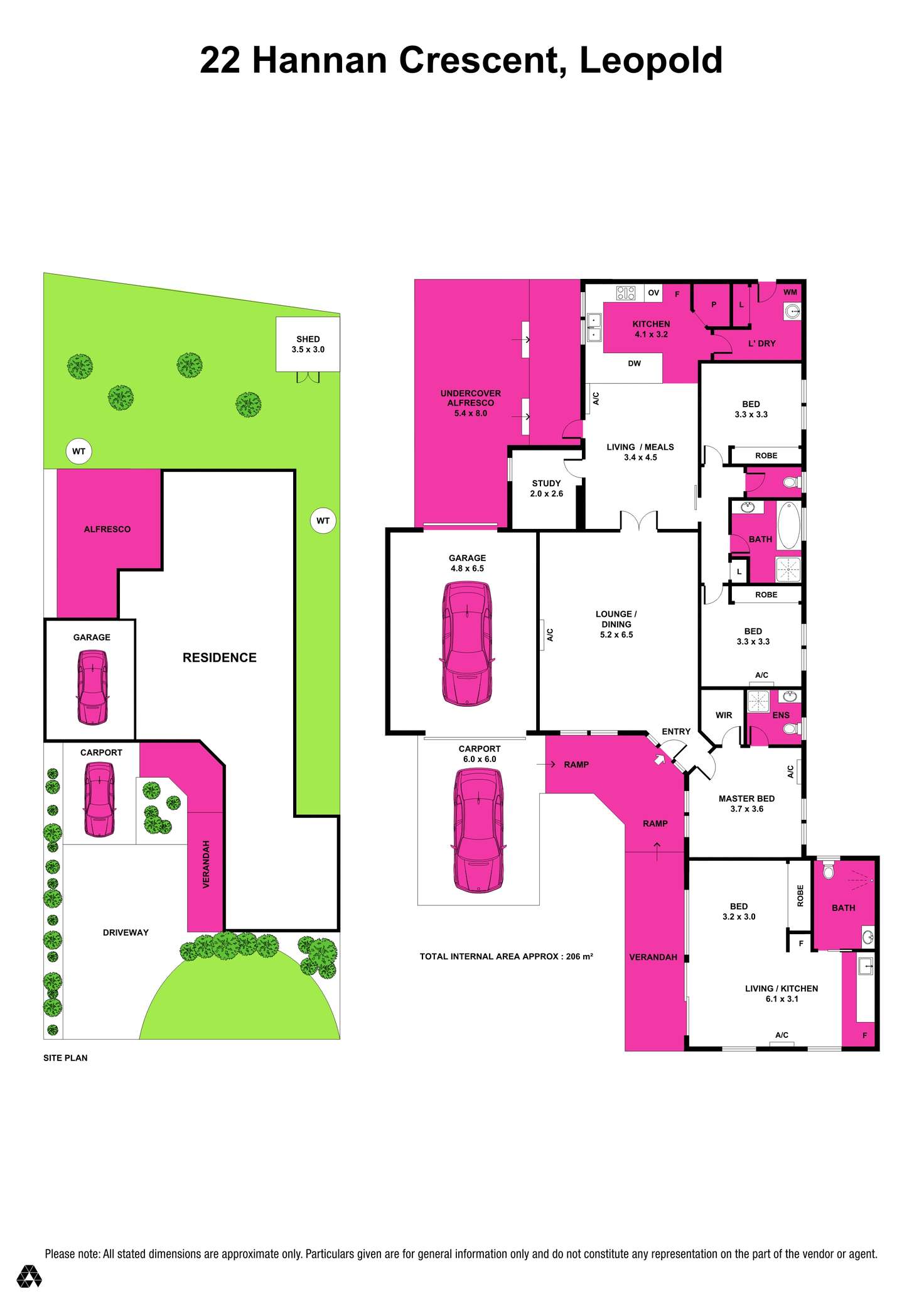 Floorplan of Homely house listing, 22 Hannan Crescent, Leopold VIC 3224
