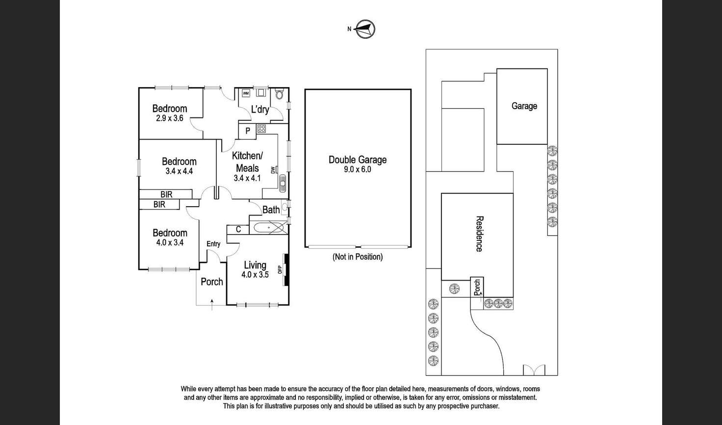 Floorplan of Homely house listing, 18 Alfred Street, Heidelberg Heights VIC 3081