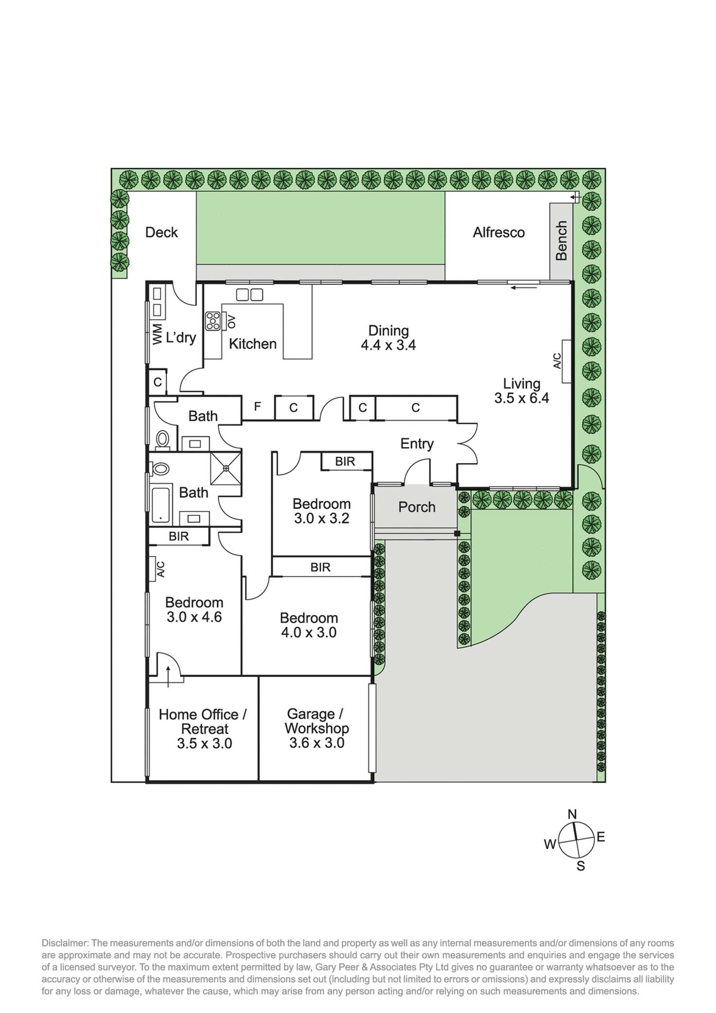 Floorplan of Homely unit listing, 2/6 Sylverly Grove, Caulfield VIC 3162