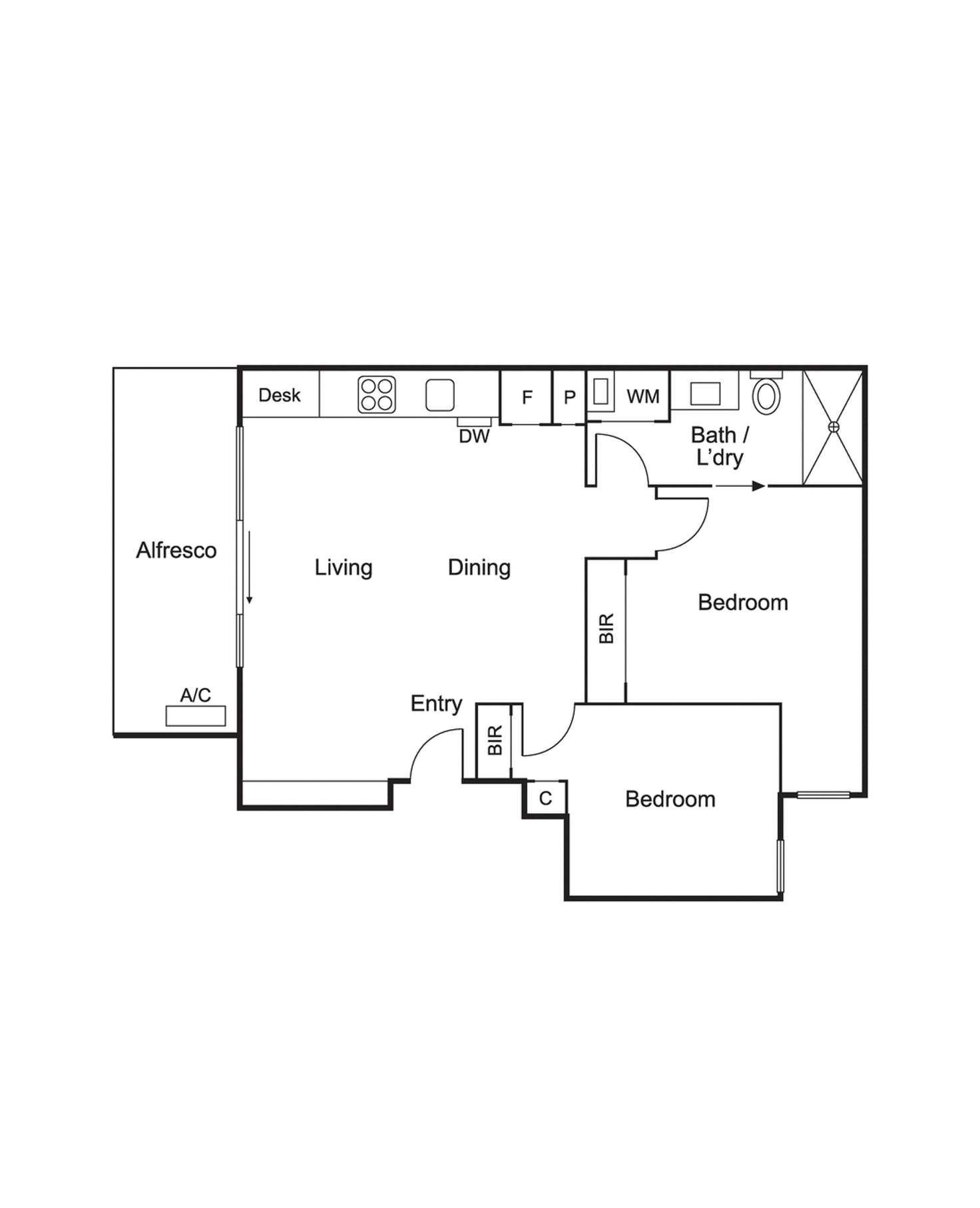 Floorplan of Homely apartment listing, 6/10-12 Llaneast Street, Armadale VIC 3143