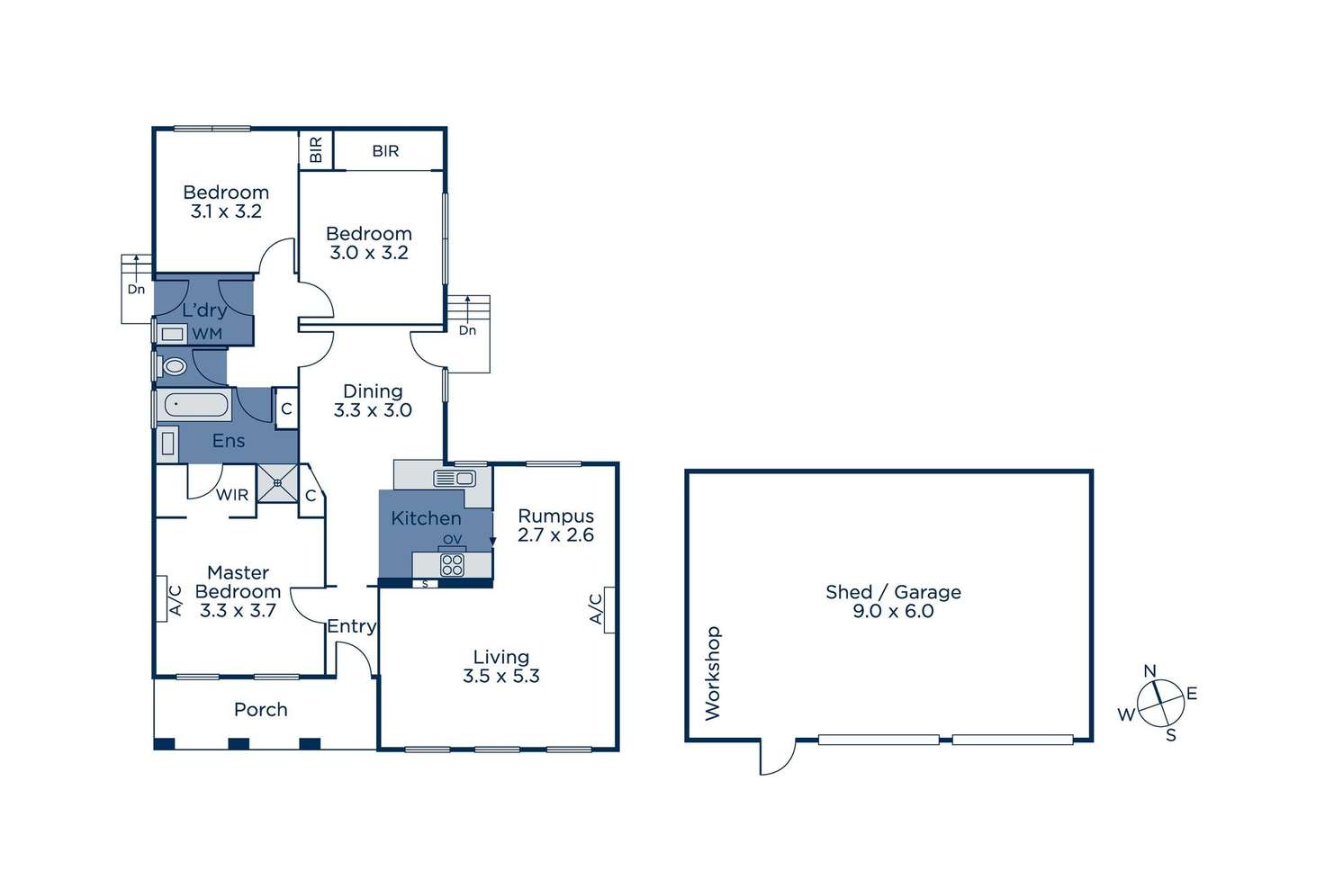 Floorplan of Homely house listing, 31 Thomas Crescent, Cranbourne VIC 3977