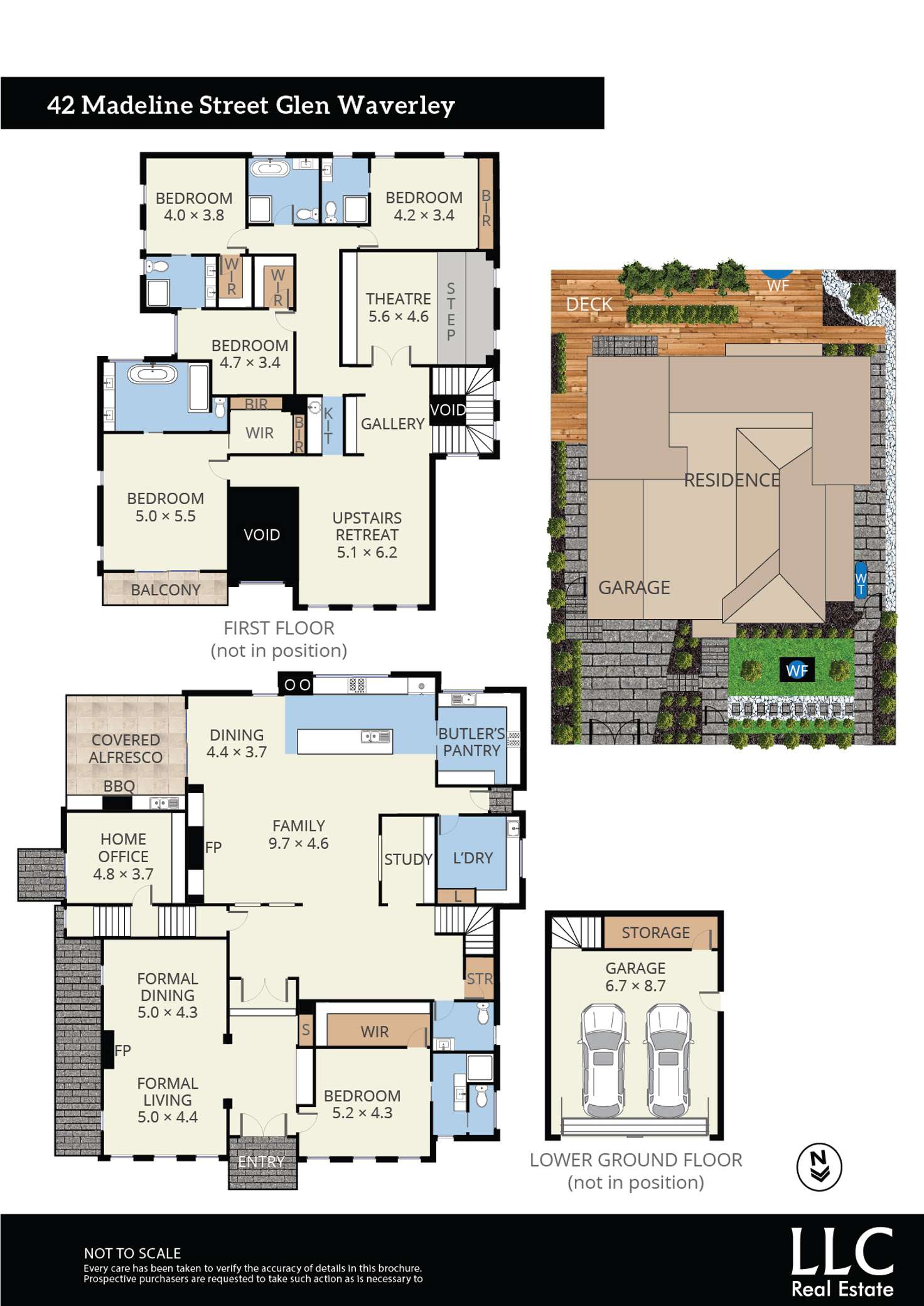 Floorplan of Homely house listing, 42 Madeline Street, Glen Waverley VIC 3150