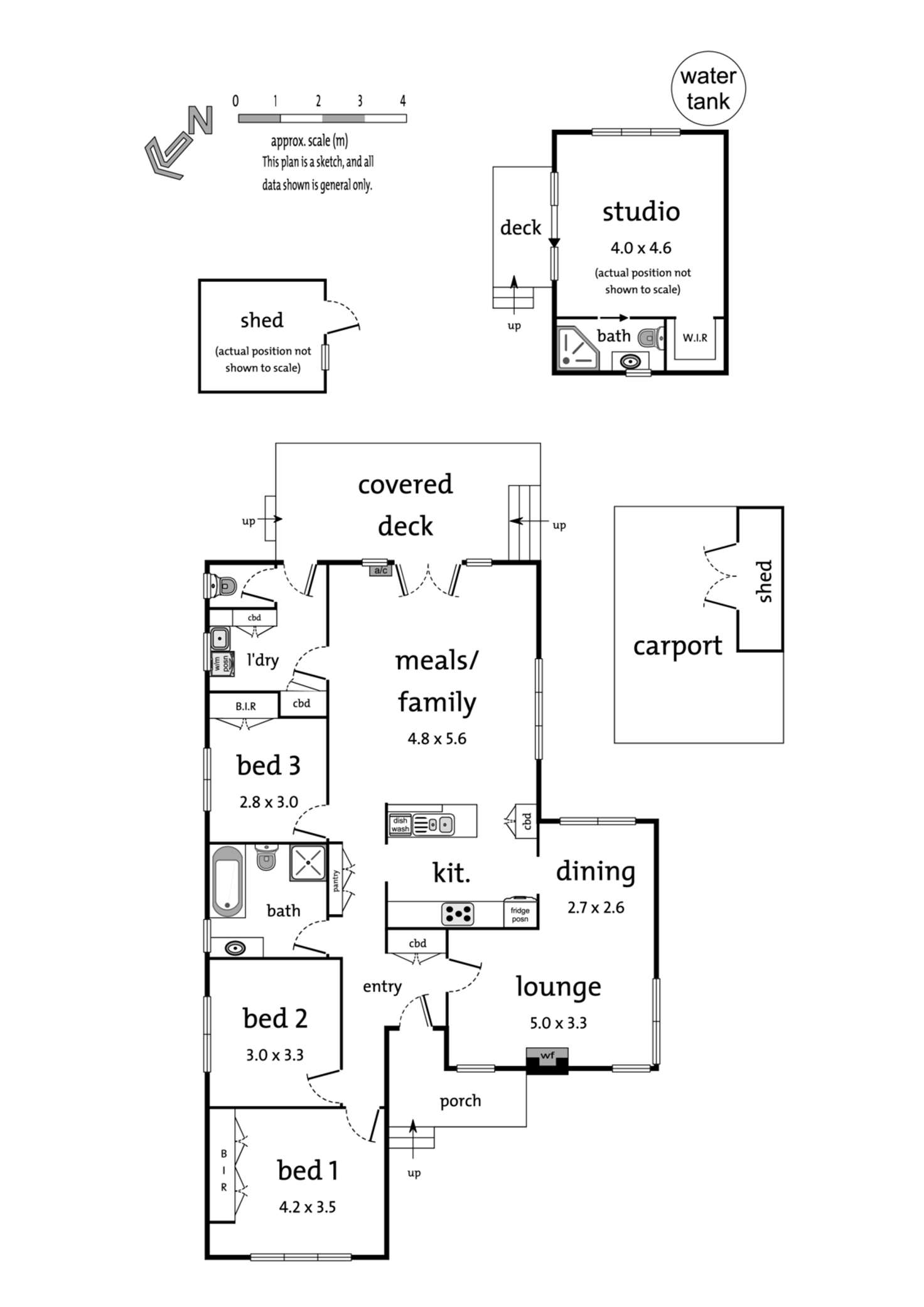 Floorplan of Homely house listing, 34 Pyalong Avenue, Rosanna VIC 3084