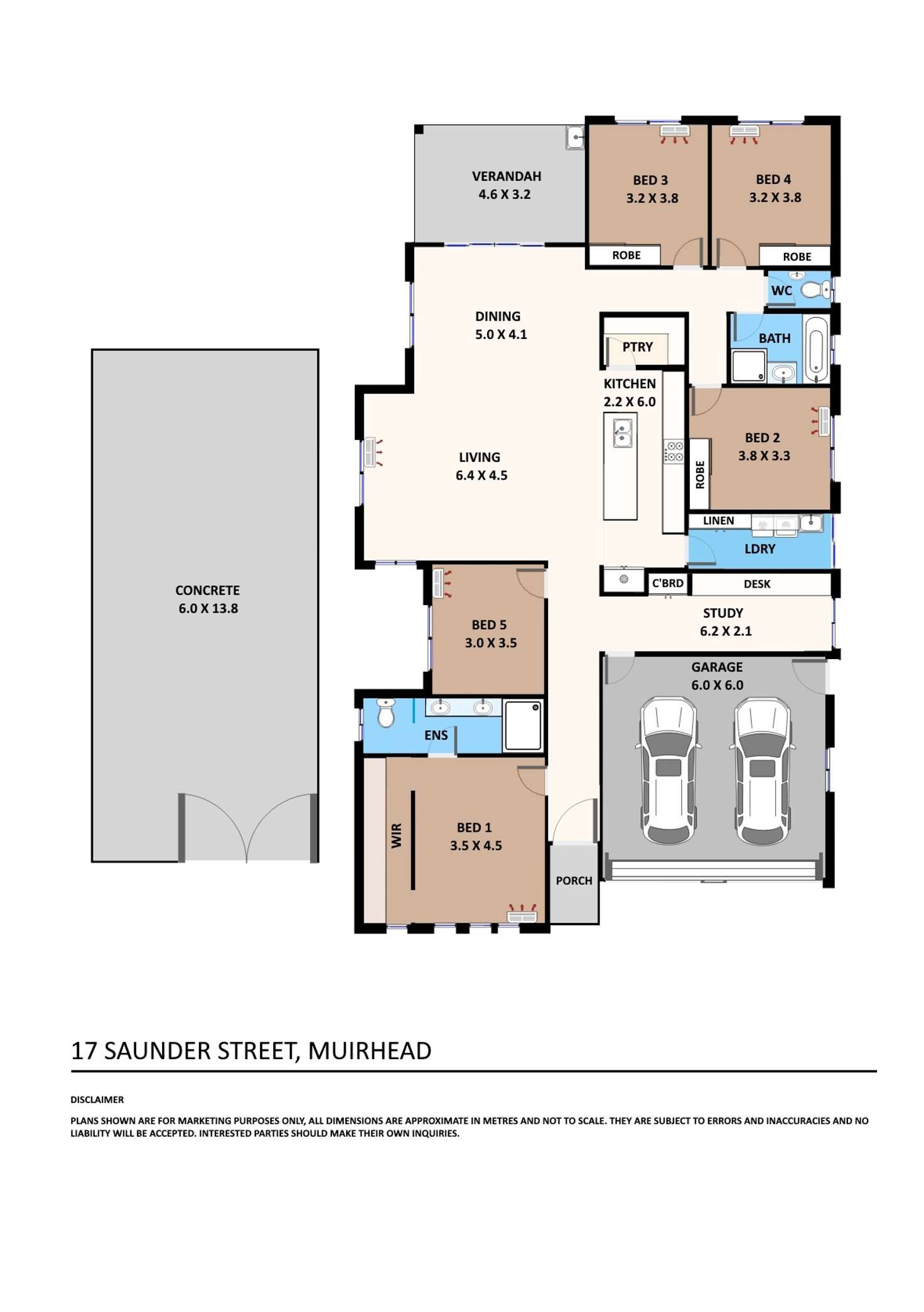 Floorplan of Homely house listing, 17 Saunders Street, Muirhead NT 810