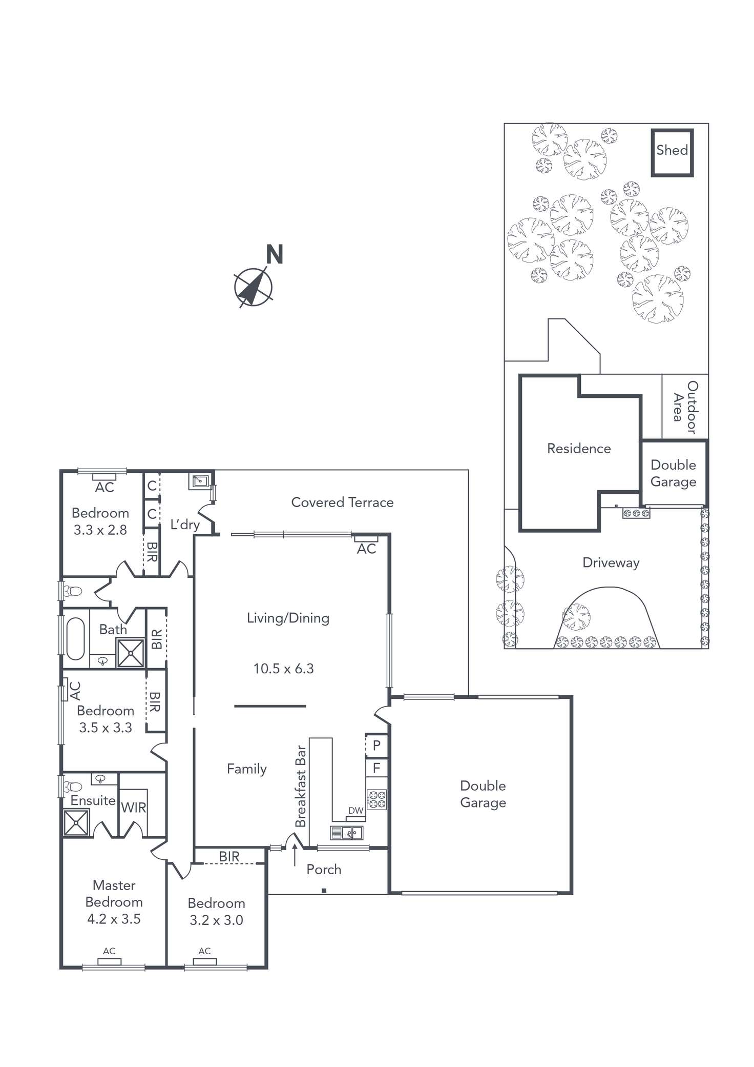 Floorplan of Homely house listing, 26 Richardson Street, Rye VIC 3941