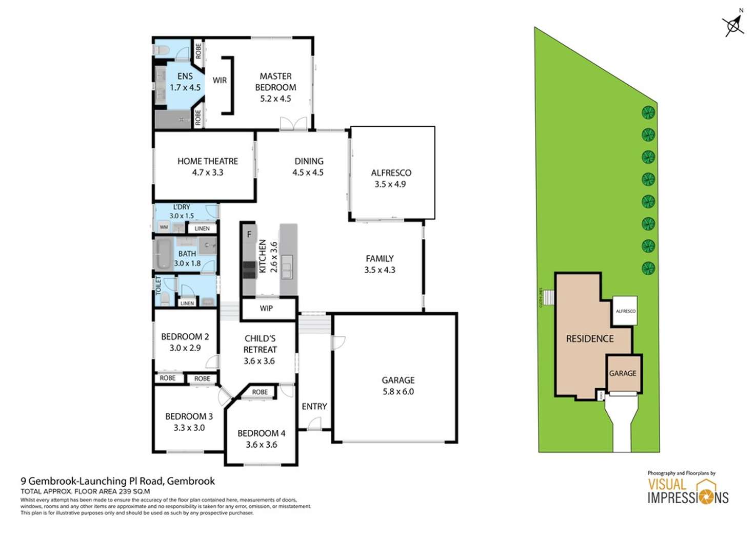 Floorplan of Homely house listing, 9 Gembrook Launching Place Road, Gembrook VIC 3783