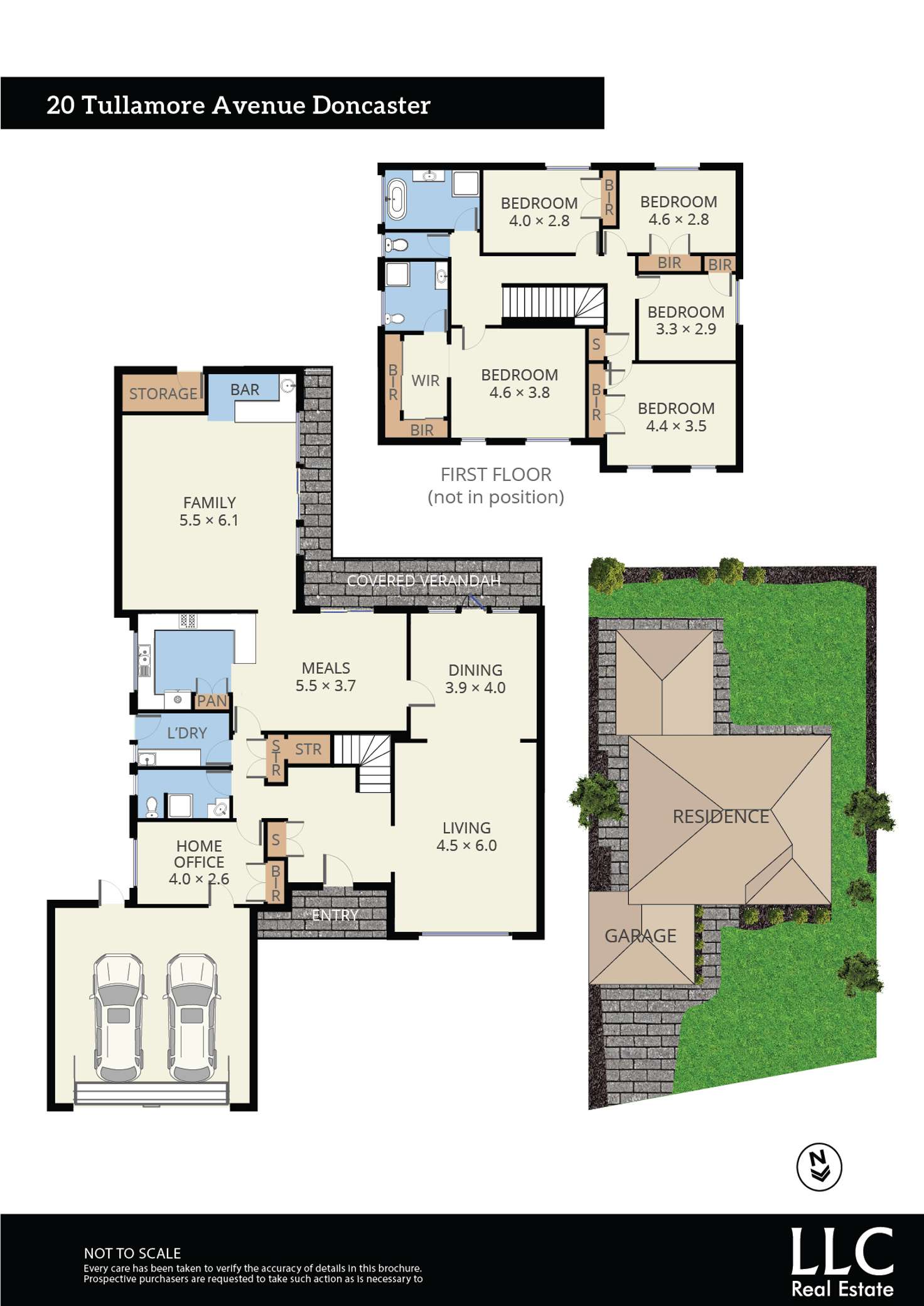 Floorplan of Homely house listing, 20 Tullamore Avenue, Doncaster VIC 3108