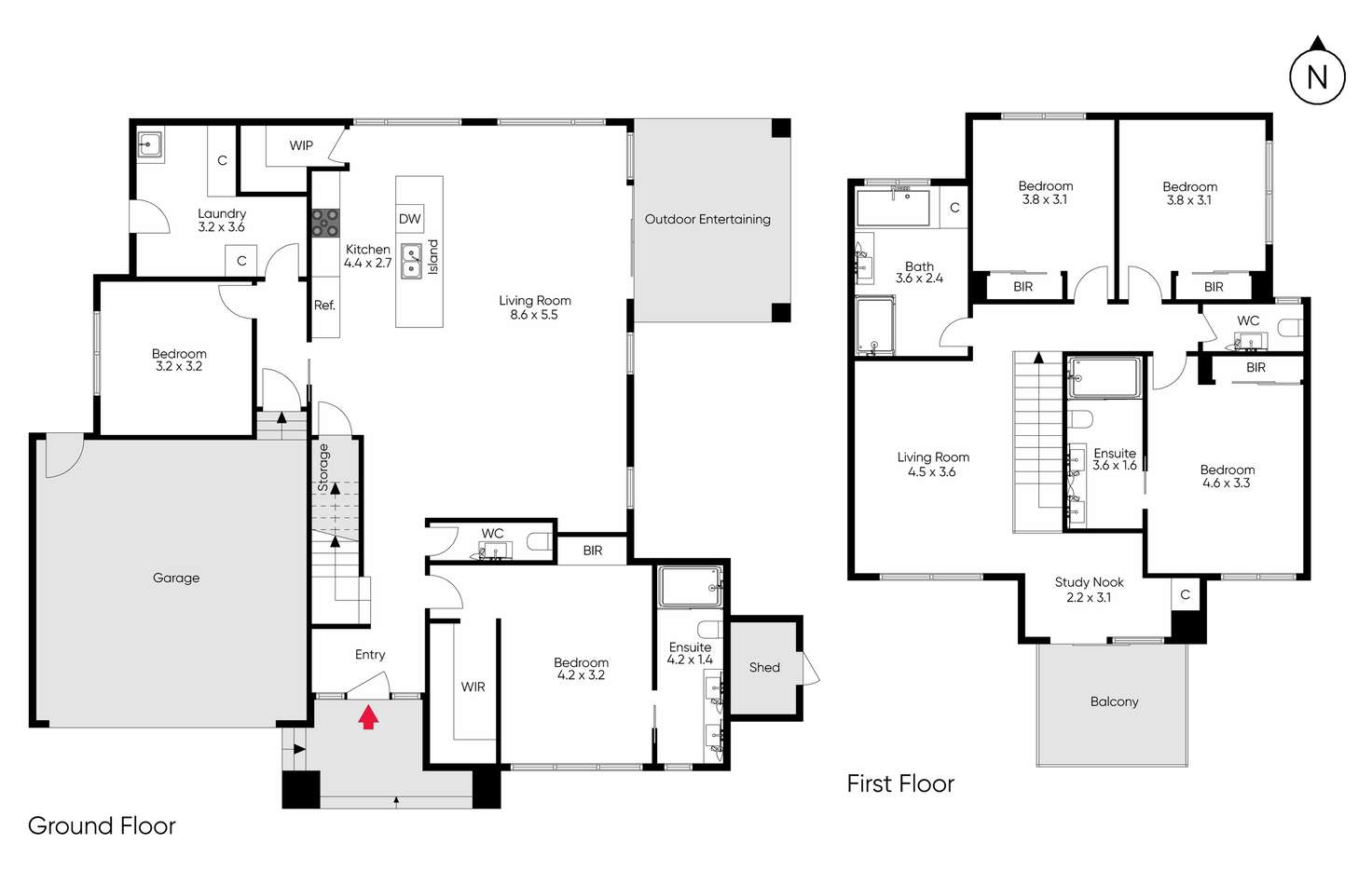 Floorplan of Homely house listing, 39 Bath Road, Glen Iris VIC 3146