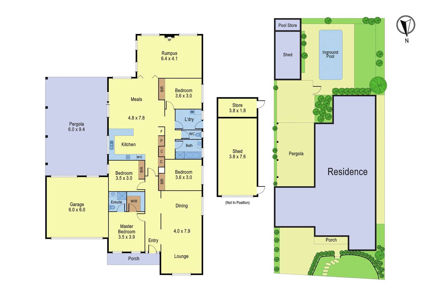 Floorplan of Homely house listing, 17 Darius Terrace, South Morang VIC 3752