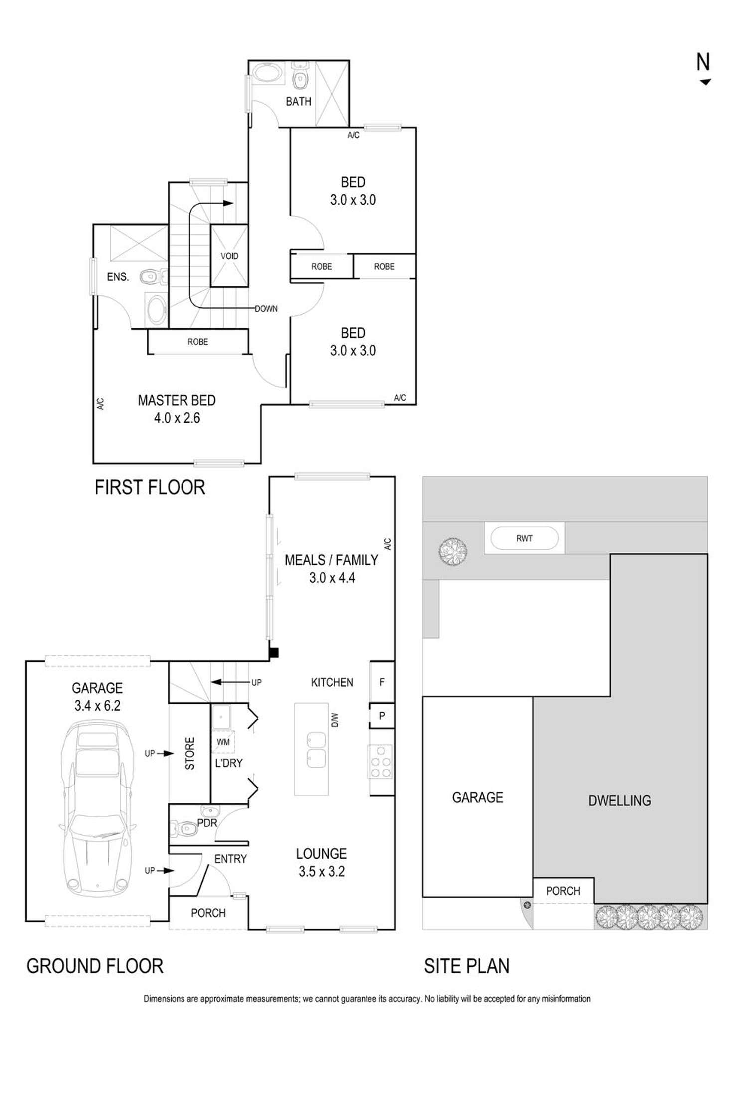 Floorplan of Homely townhouse listing, 11/15-17 Herlihys Road, Templestowe Lower VIC 3107