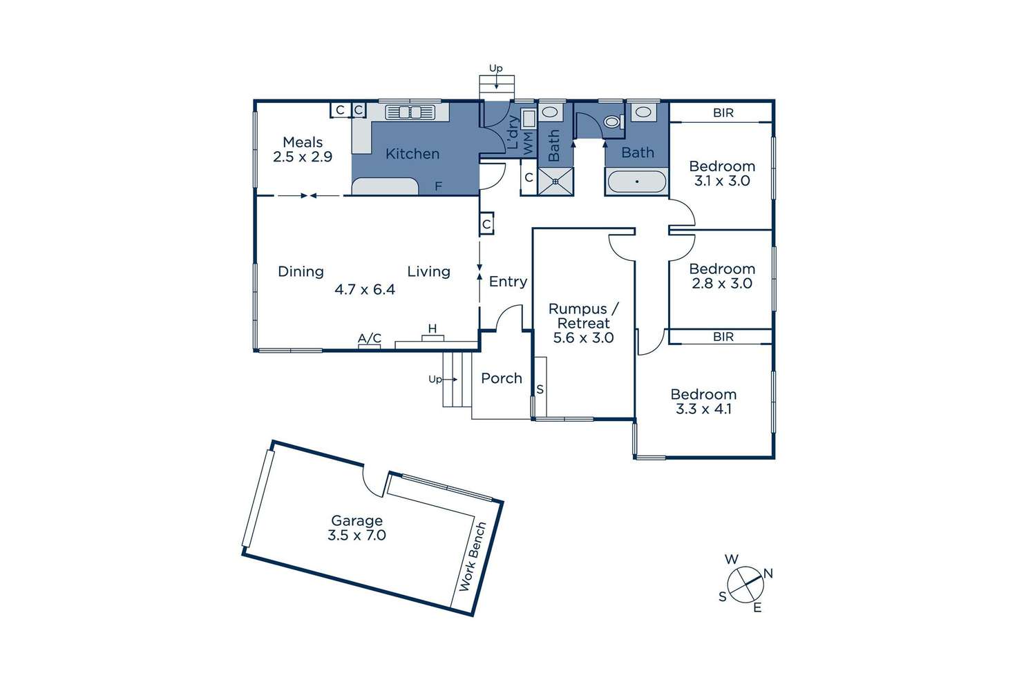 Floorplan of Homely house listing, 11 Begonia Court, Blackburn North VIC 3130