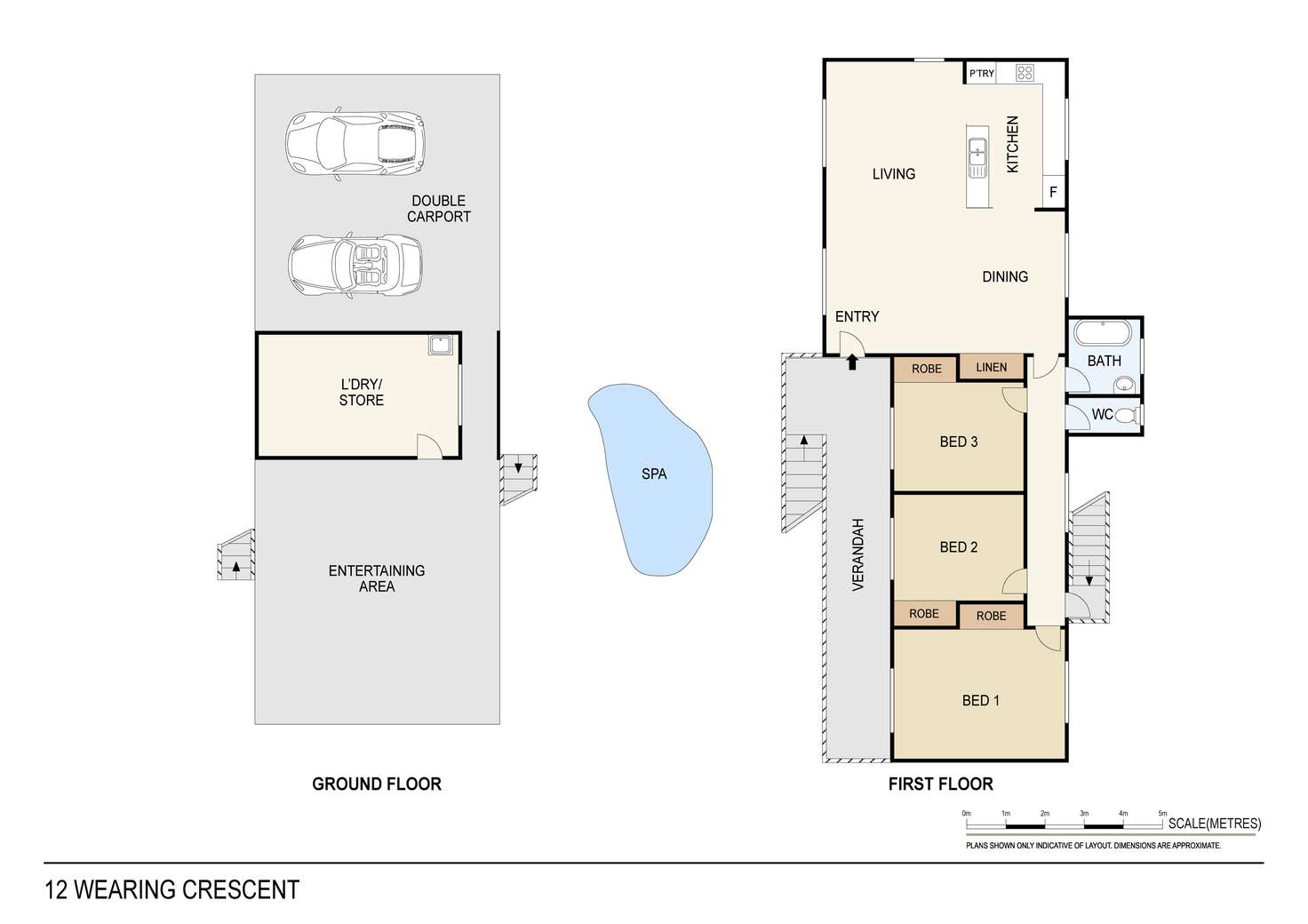 Floorplan of Homely house listing, 12 Wearing Crescent, Karama NT 812