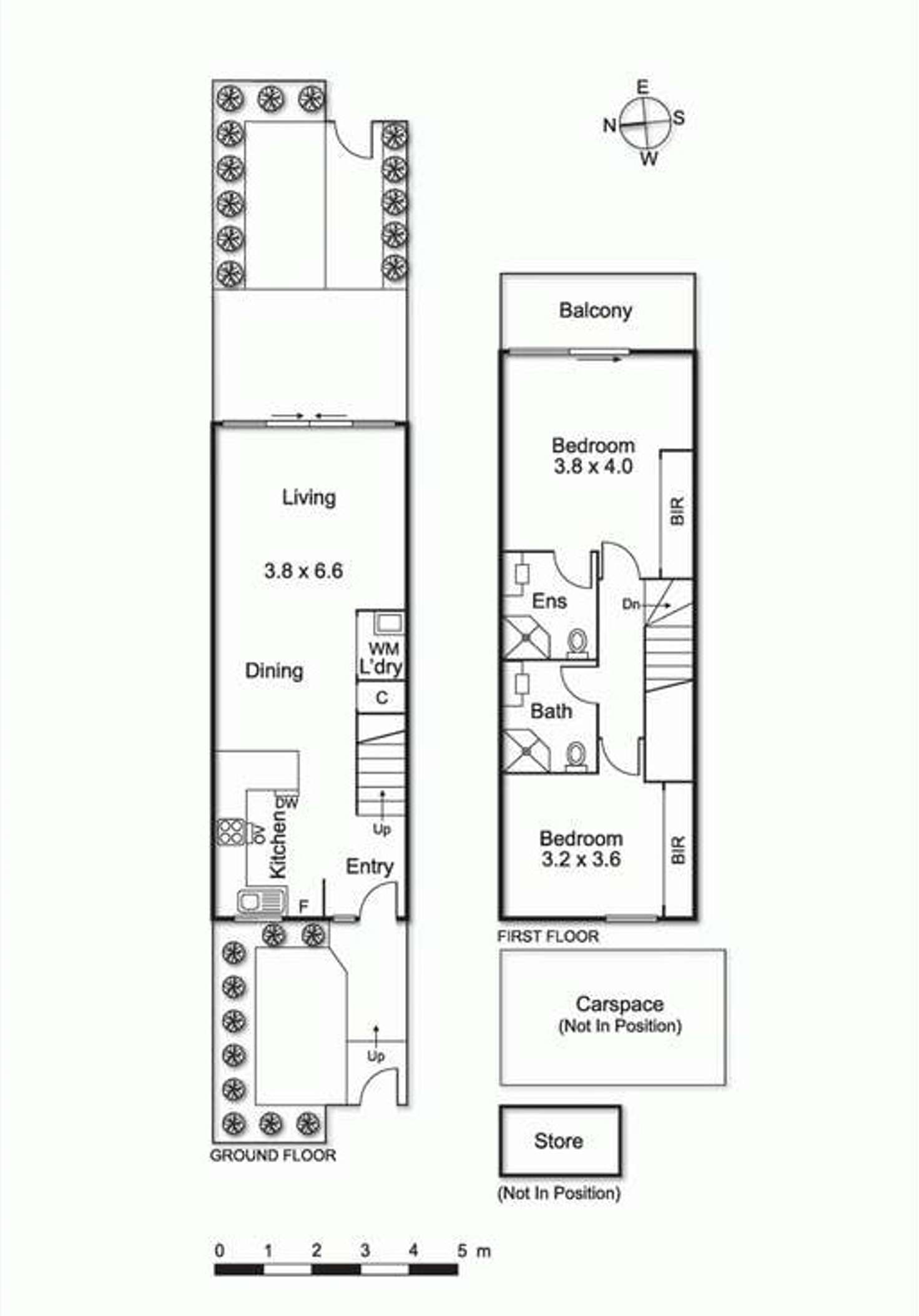 Floorplan of Homely townhouse listing, 4/235 Wickham Road, Moorabbin VIC 3189