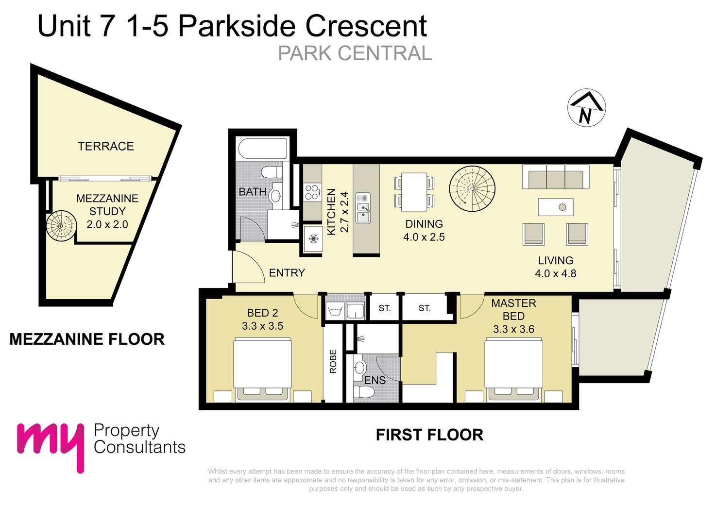 Floorplan of Homely unit listing, 7/1-5 Parkside Crescent, Campbelltown NSW 2560