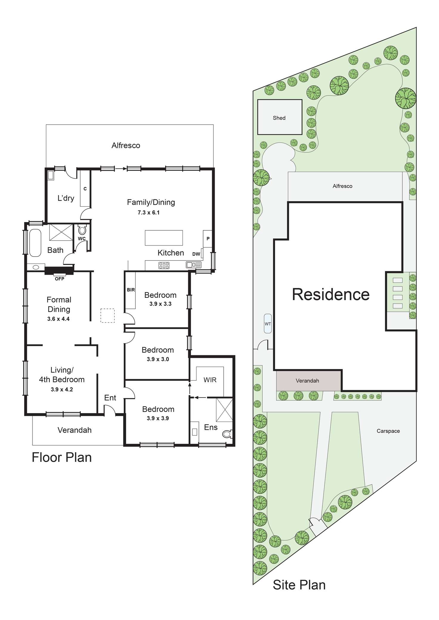 Floorplan of Homely house listing, 18 Howe Street, Murrumbeena VIC 3163