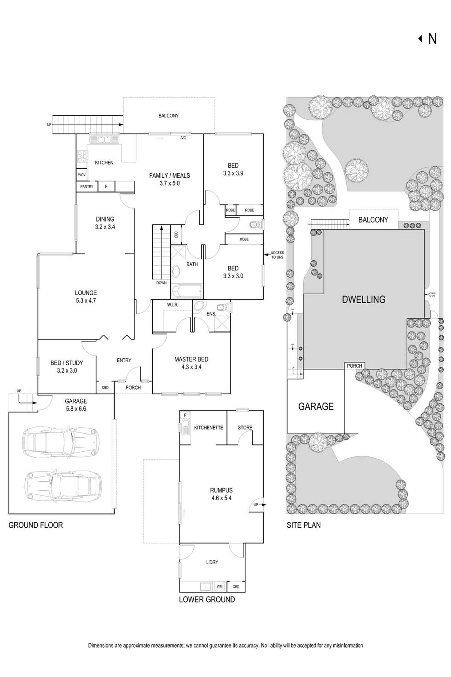 Floorplan of Homely house listing, 50 Airds Road, Templestowe Lower VIC 3107