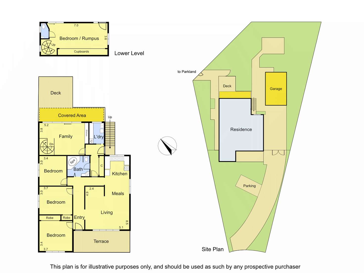Floorplan of Homely house listing, 9 Paraweena Court, Greensborough VIC 3088