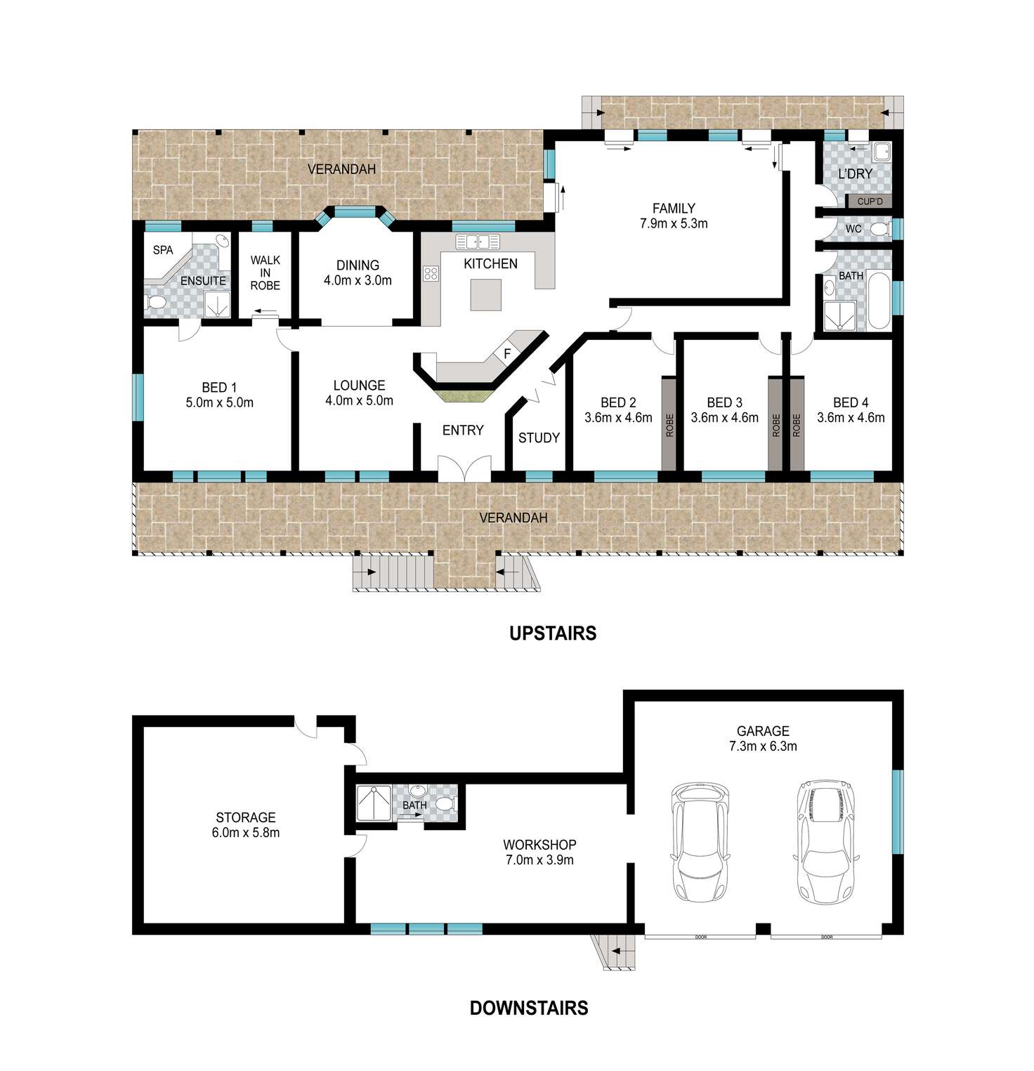 Floorplan of Homely acreageSemiRural listing, 12 Ferntree Court, Kew NSW 2439