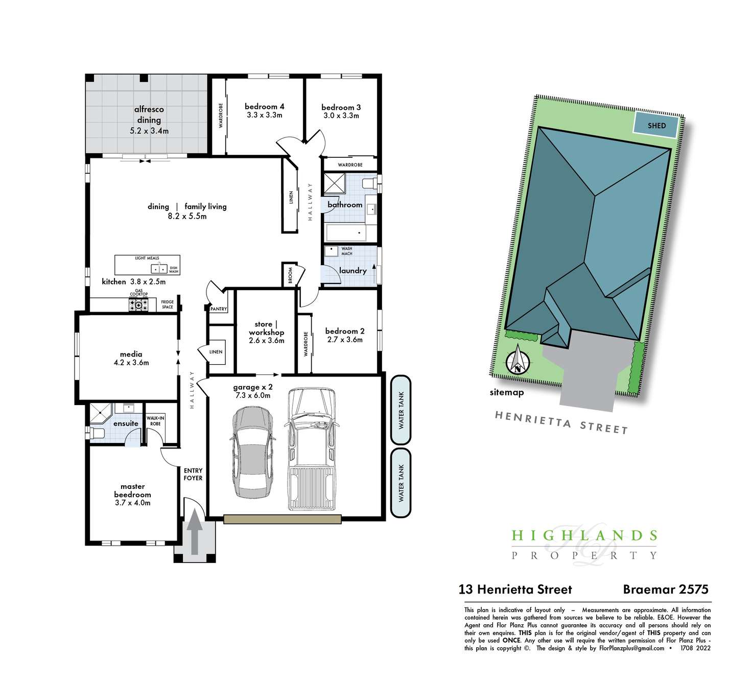 Floorplan of Homely house listing, 13 Henrietta Street, Braemar NSW 2575